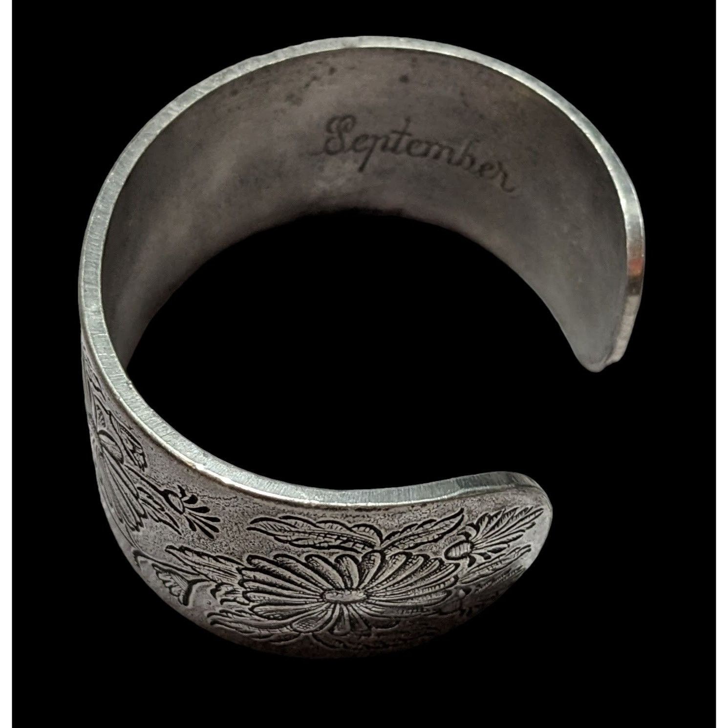 Other Salisbury Pewter September Floral Cuff Size ONE SIZE - 4 Thumbnail