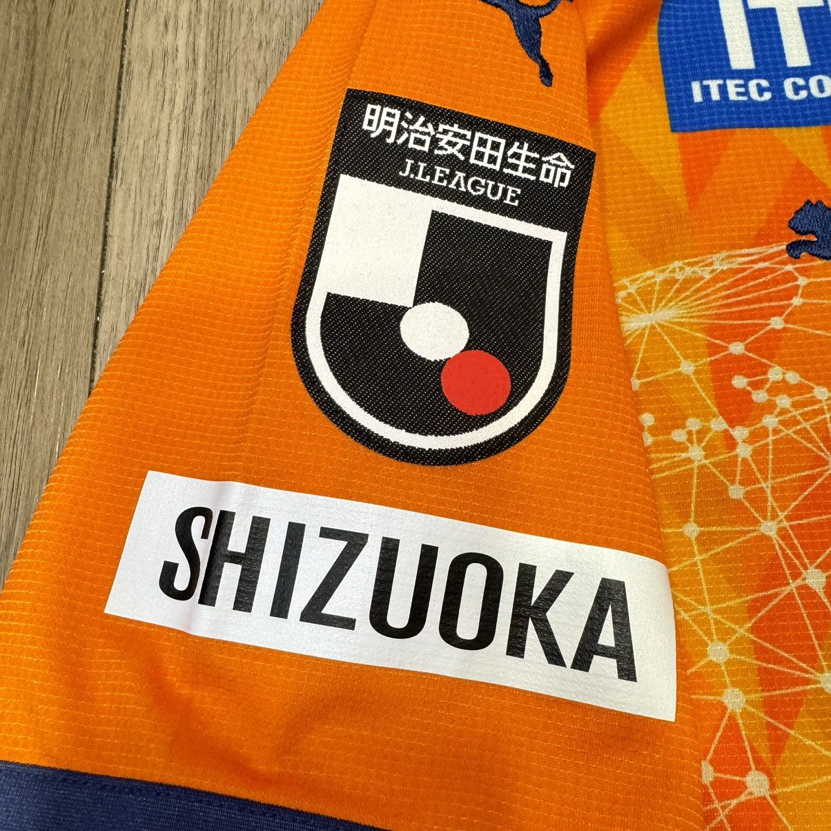 Japanese Brand × Puma Shimizu S-Pulse 2021 home shirt #6 Takeuchi Size US L / EU 52-54 / 3 - 8 Thumbnail