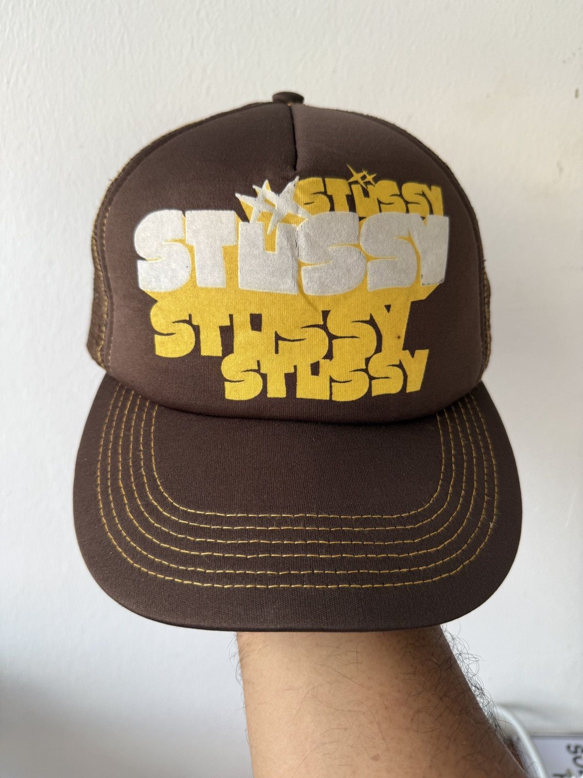 Stussy Vintage STUSSY Trucker Hat Size ONE SIZE - 2 Thumbnail