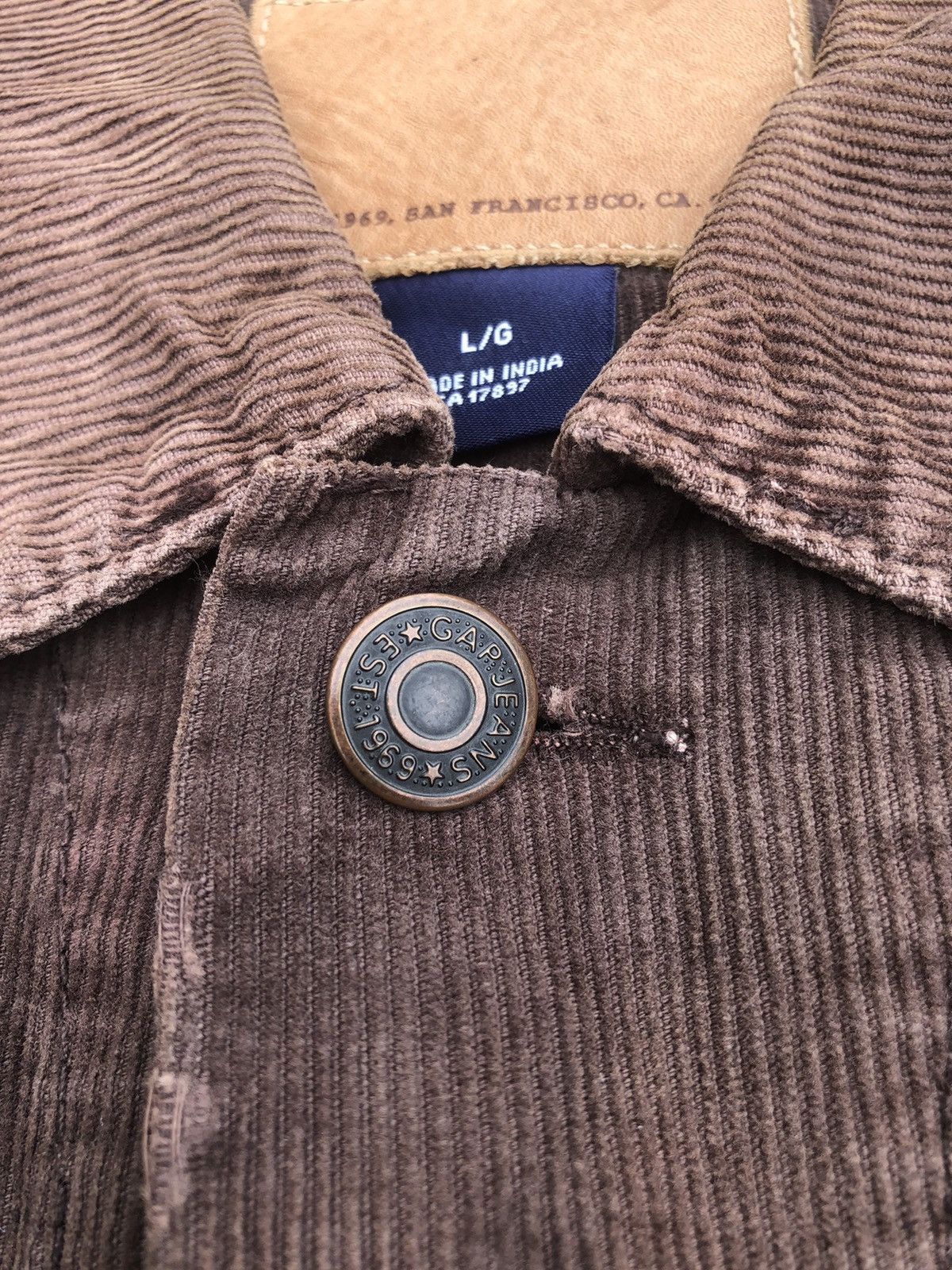 Japanese Brand Crazy Sunfaded Japanese Brands GAP Corduroy Jacket Size US L / EU 52-54 / 3 - 10 Thumbnail