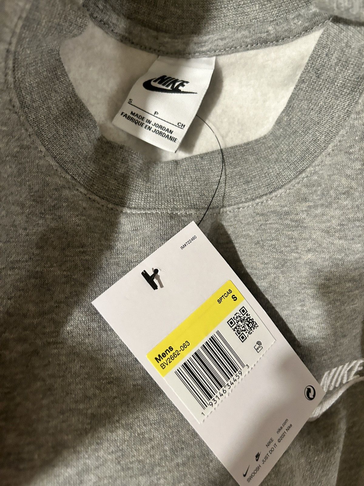 Nike Nike sportswear club fleece men’s crew Size US S / EU 44-46 / 1 - 3 Thumbnail