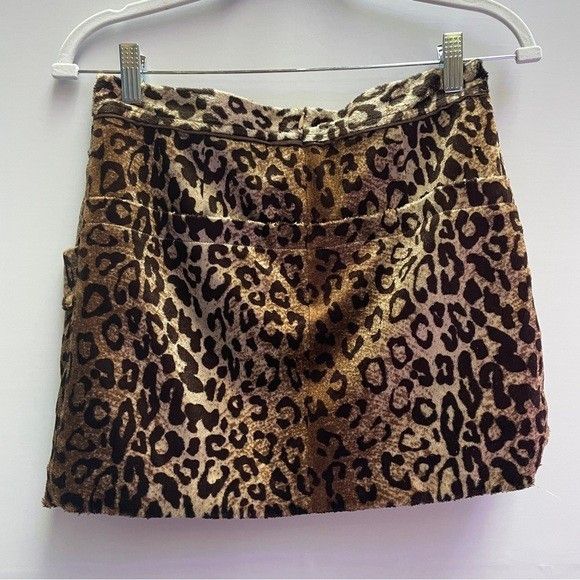 Other Leopard Print Faux Fur Mini Skirt - 28-29" Waist, Medium Size 30" / US 8 / IT 44 - 7 Thumbnail