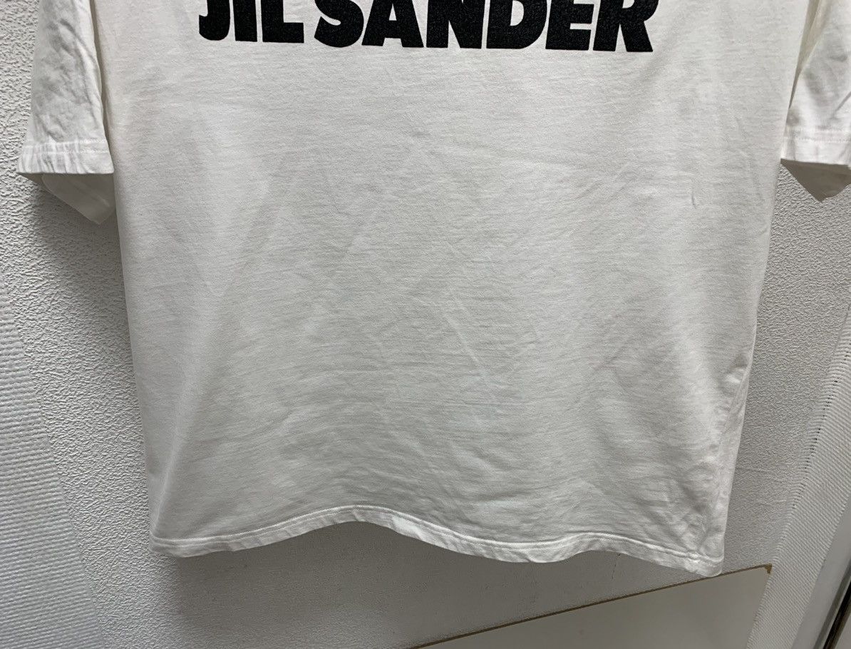 Japanese Brand × Jil Sander Jil Sander big logo white t-shirt L-Xl oversize t-shirt japa Size US L / EU 52-54 / 3 - 6 Thumbnail