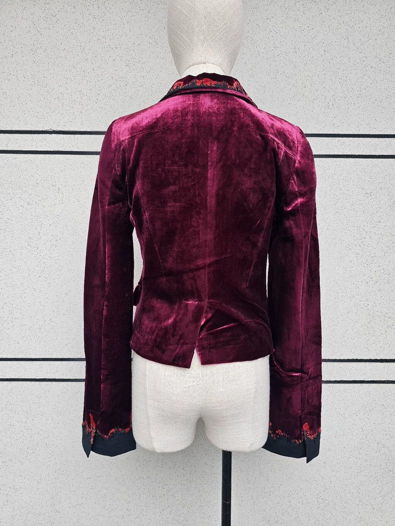 Haider Ackermann Haider Ackermann Women's Velvet Jacket Size S / US 4 / IT 40 - 4 Thumbnail
