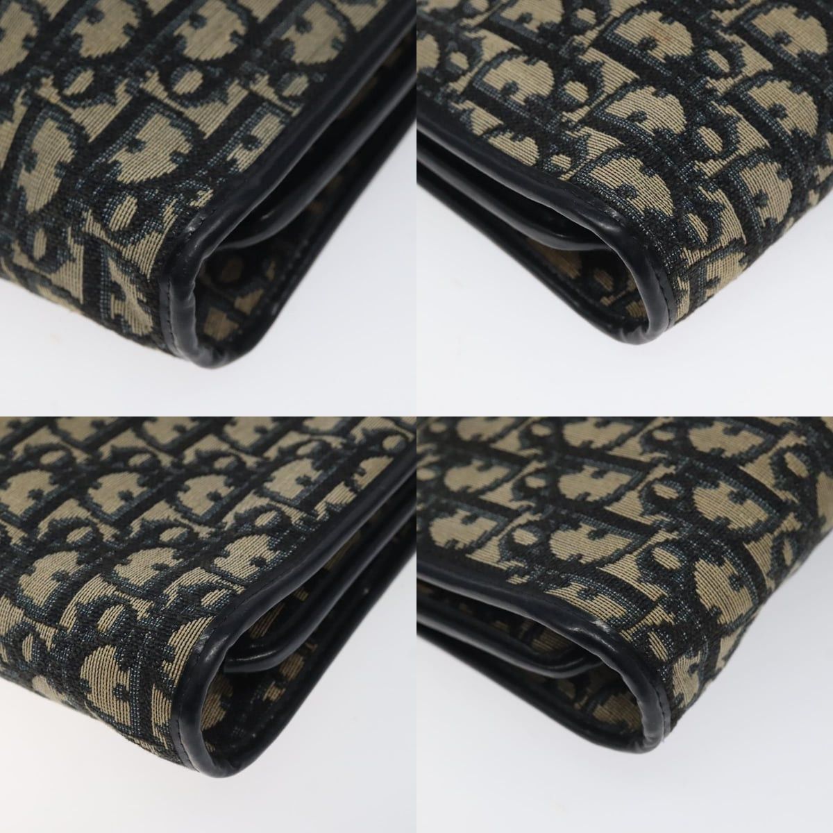 Dior DIOR Trotter Canvas Shoulder Bag Navy Size ONE SIZE - 10 Thumbnail