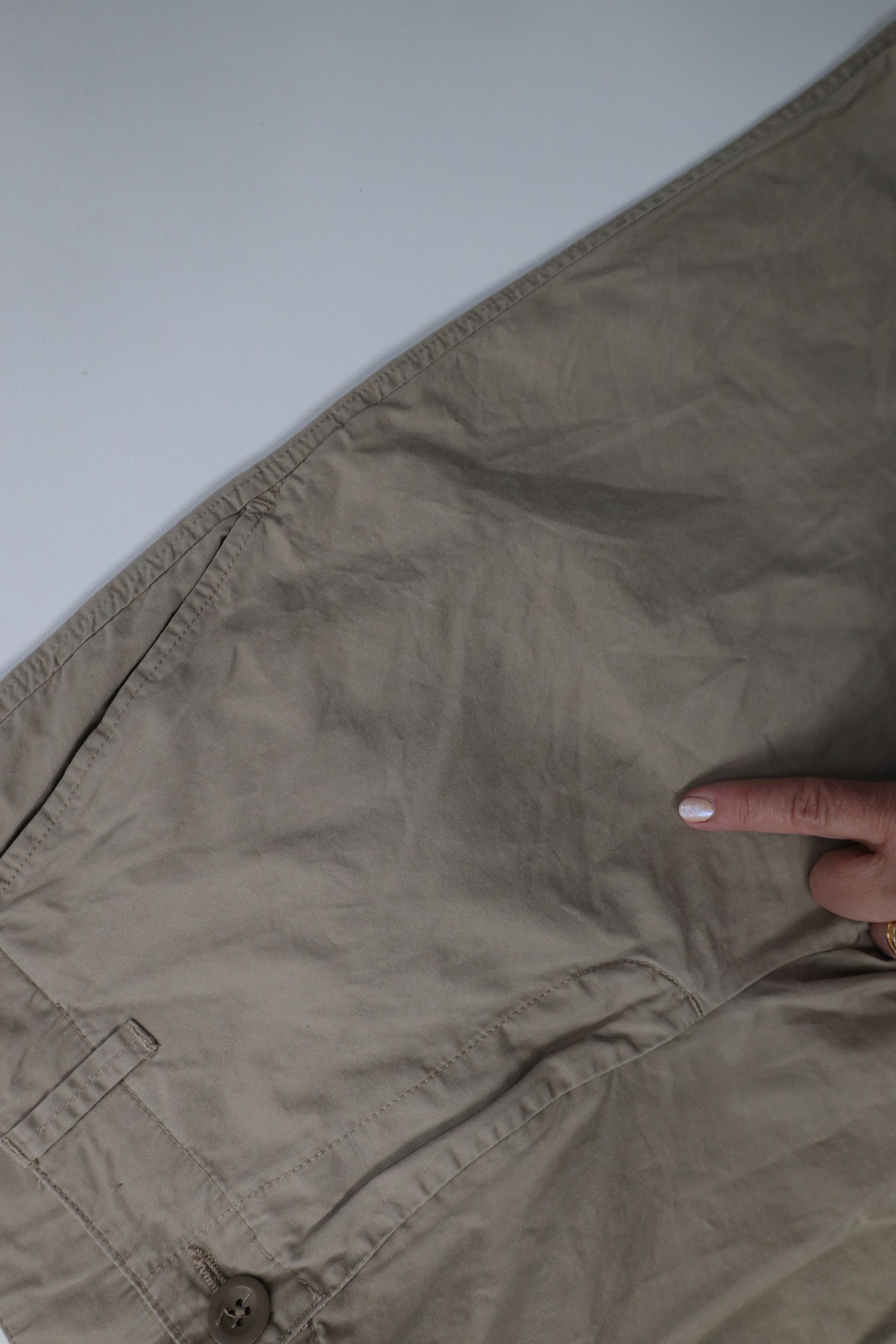 Calvin Klein Vintage 90s Y2K Calvin Klein Straight Leg Chino Pants Beige Size US 32 / EU 48 - 7 Thumbnail