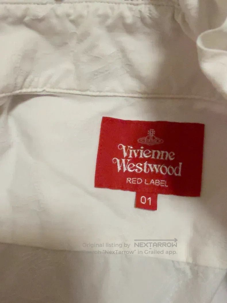 Vivienne Westwood Vivienne Westwood ORB logo pleated bow shirt Size S / US 4 / IT 40 - 5 Thumbnail
