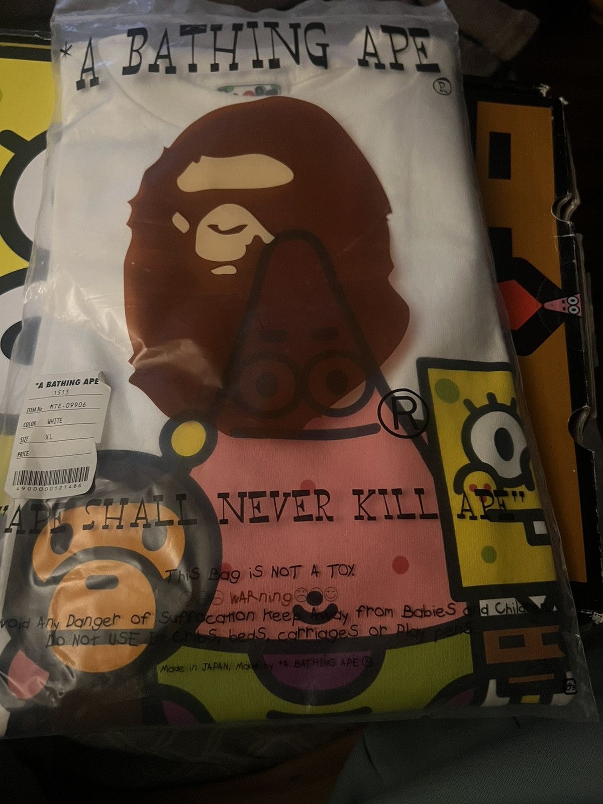 Bape Bape sponge bob baby Milo Size US XL / EU 56 / 4 - 3 Thumbnail