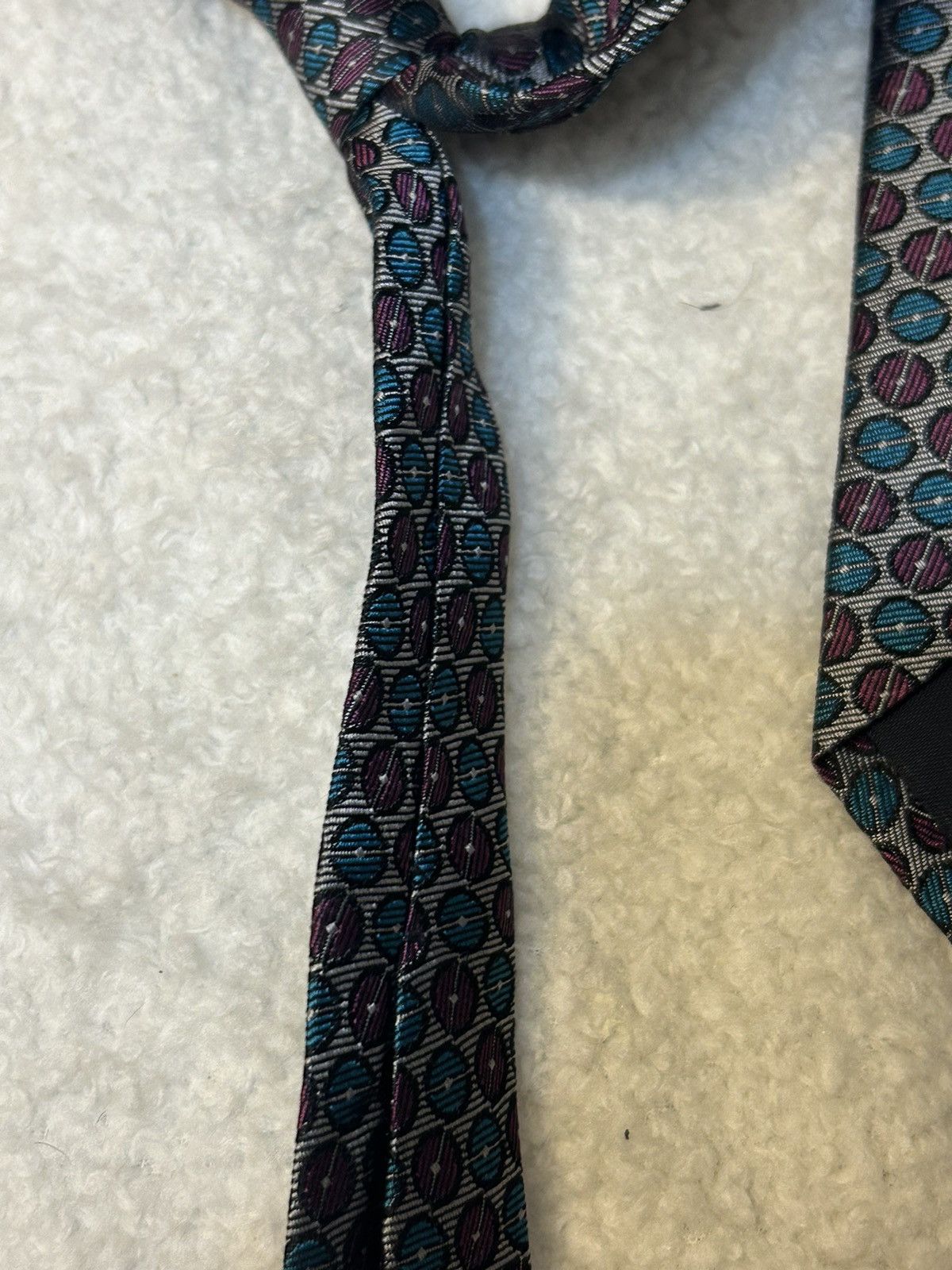 Balmain × Pierre Balmain × Vintage Balmain Dots Silk Tie Size ONE SIZE - 4 Thumbnail