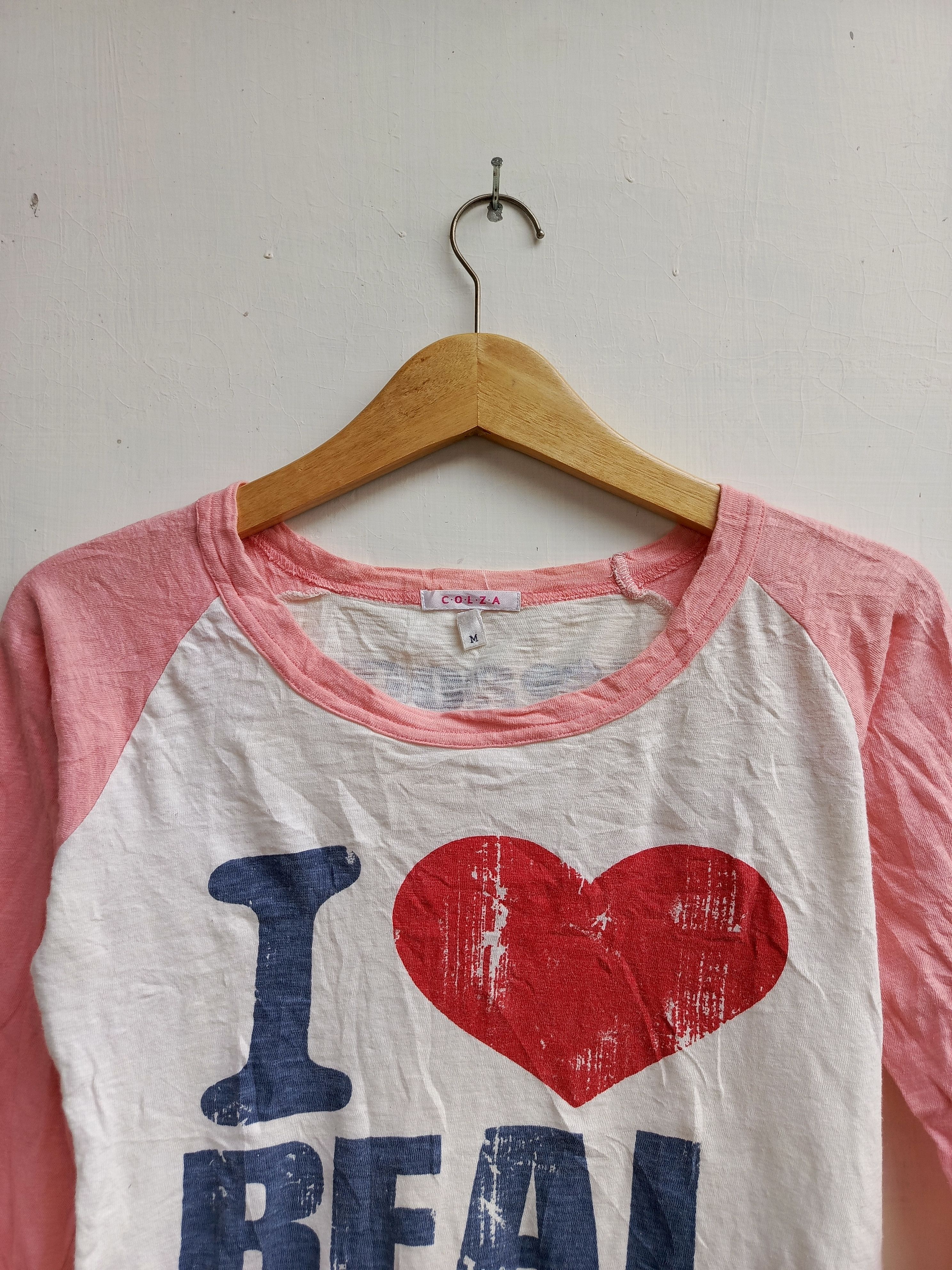 Japanese Brand Colza i love real rock long sleeve tshirt Size M / US 6-8 / IT 42-44 - 2 Thumbnail