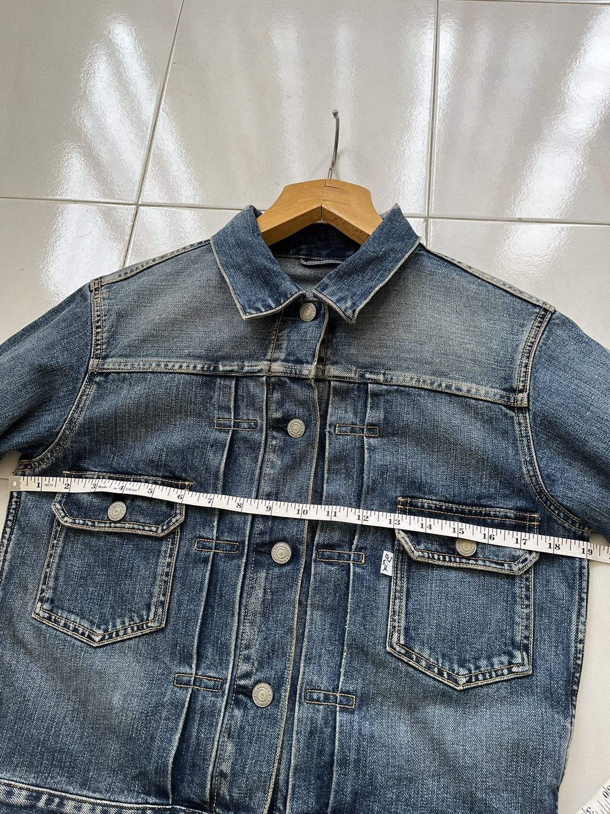 Kim Jones Kim Jones GU Denim Jacket Size XS / US 0-2 / IT 36-38 - 7 Thumbnail