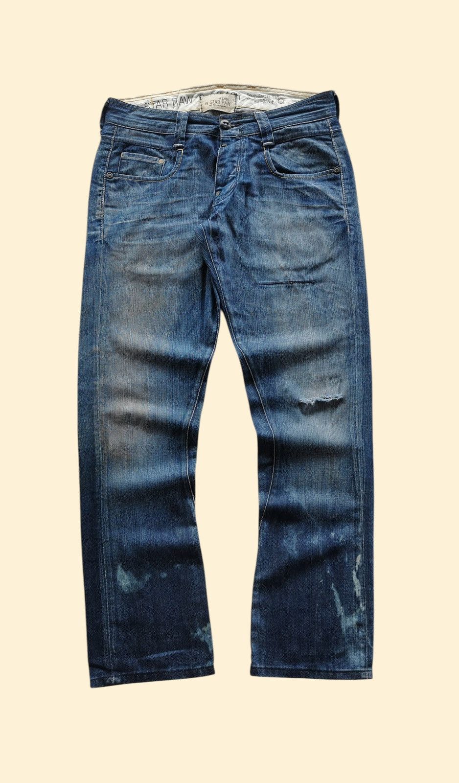 G-Star Raw Slim Distressed Jeans
