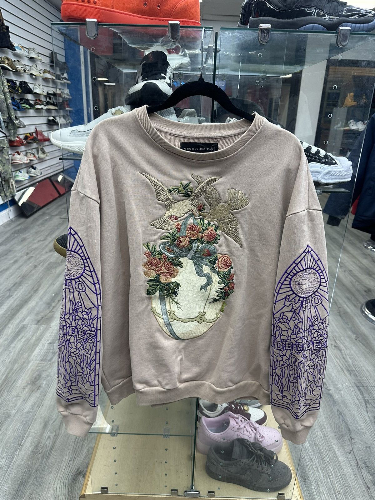 Who Decides War Who Decides War - Gift Crewneck Sweater Size US S / EU 44-46 / 1 - 1 Thumbnail