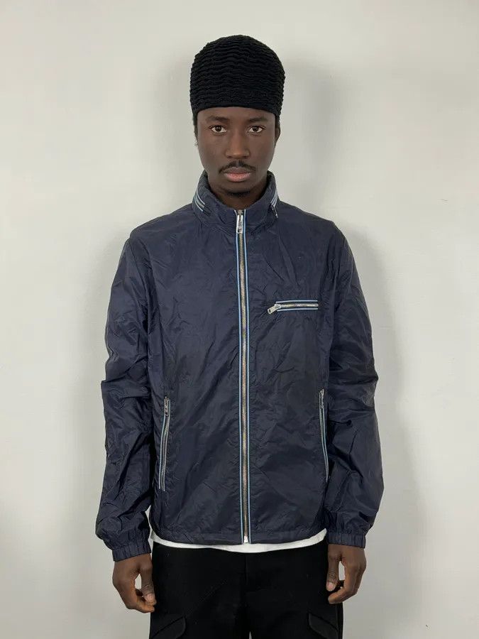Prada SS2016 Prada Navy Light Windbreaker Jacket Size US S / EU 44-46 / 1 - 2 Thumbnail