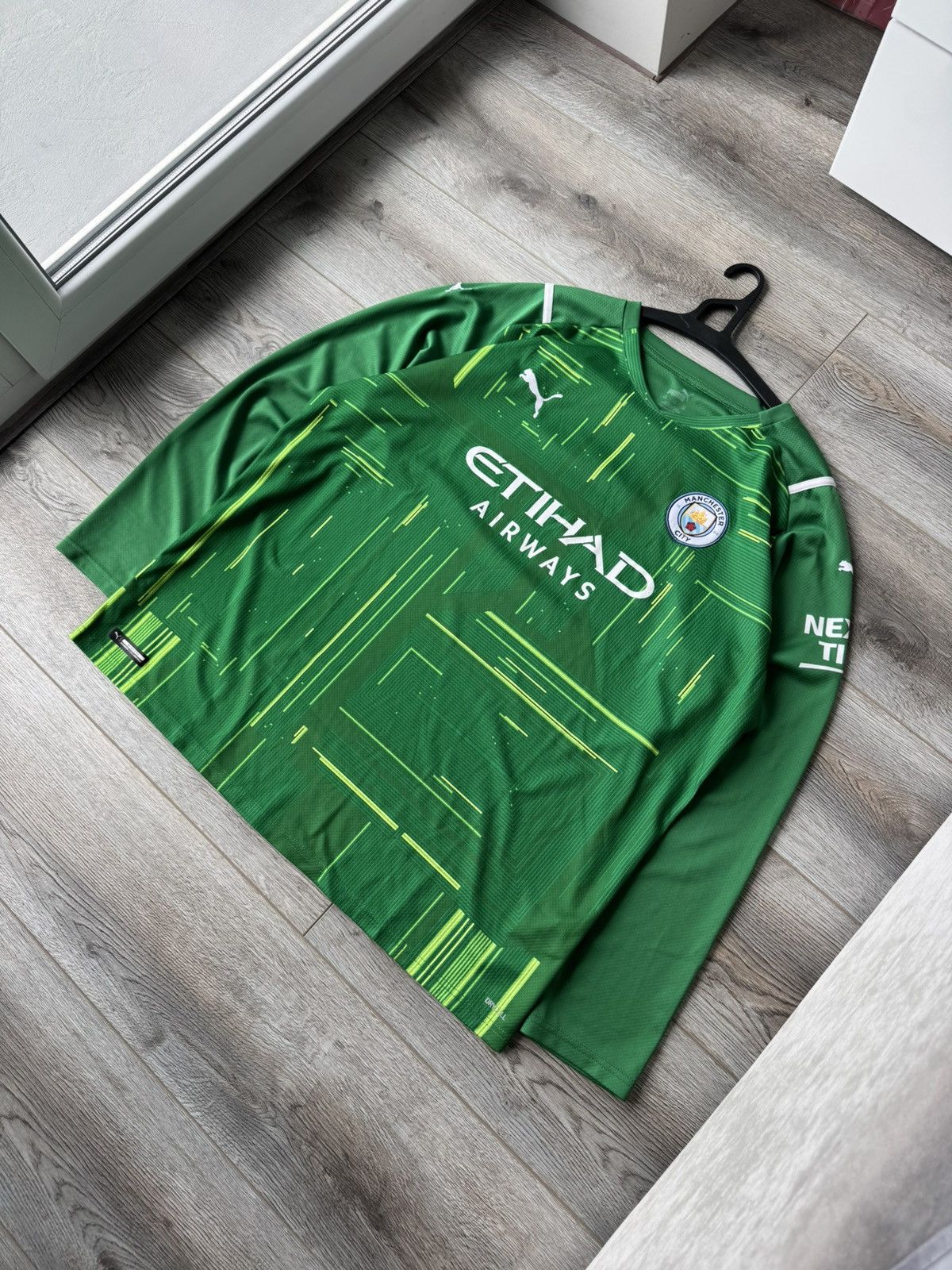 Puma PUMA Manchester City 2021-22 Long Sleeve Jersey Size US XXL / EU 58 / 5 - 2 Thumbnail