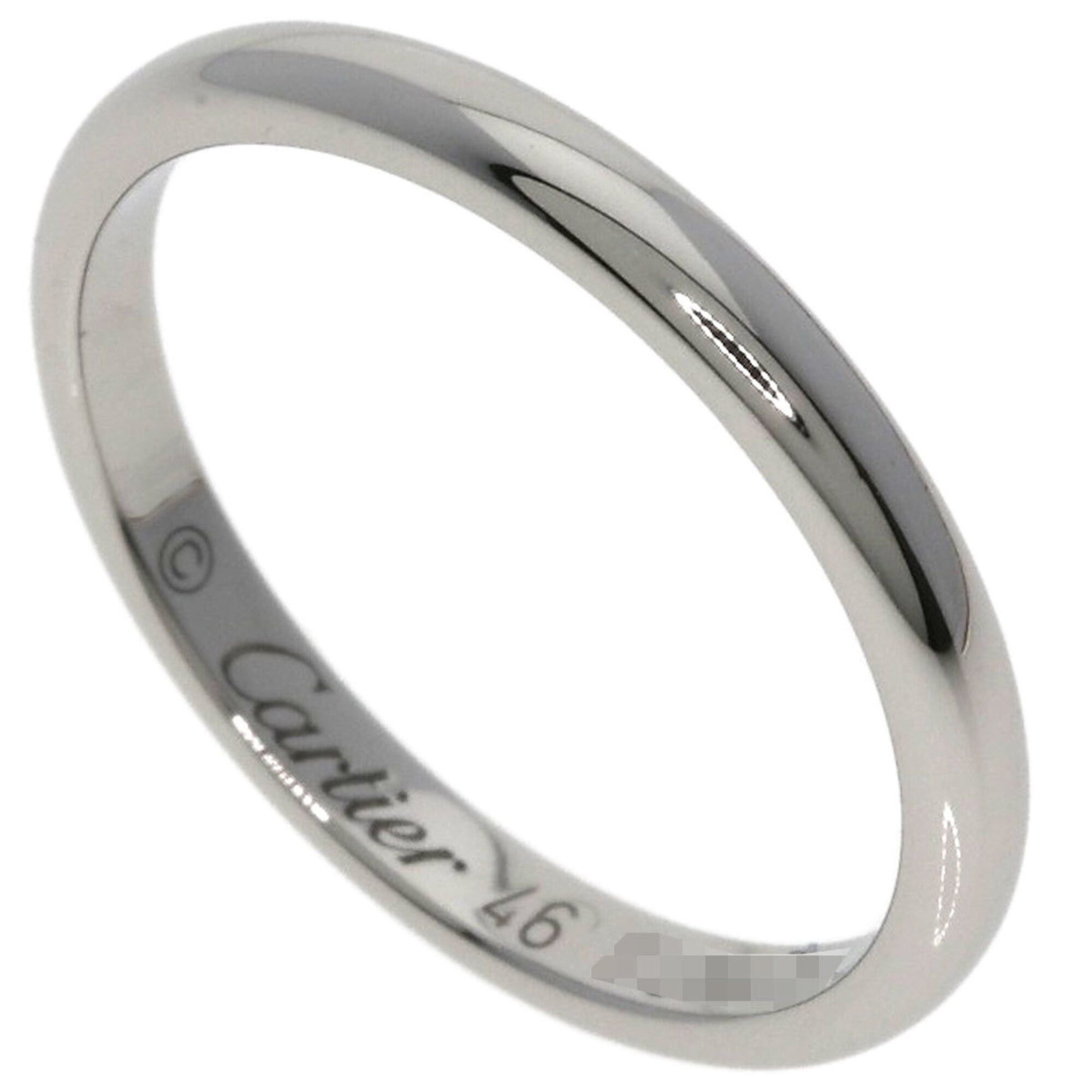 Cartier Cartier Wedding Ring #46, Platinum PT950, Women's, CARTIER Size ONE SIZE - 1 Thumbnail