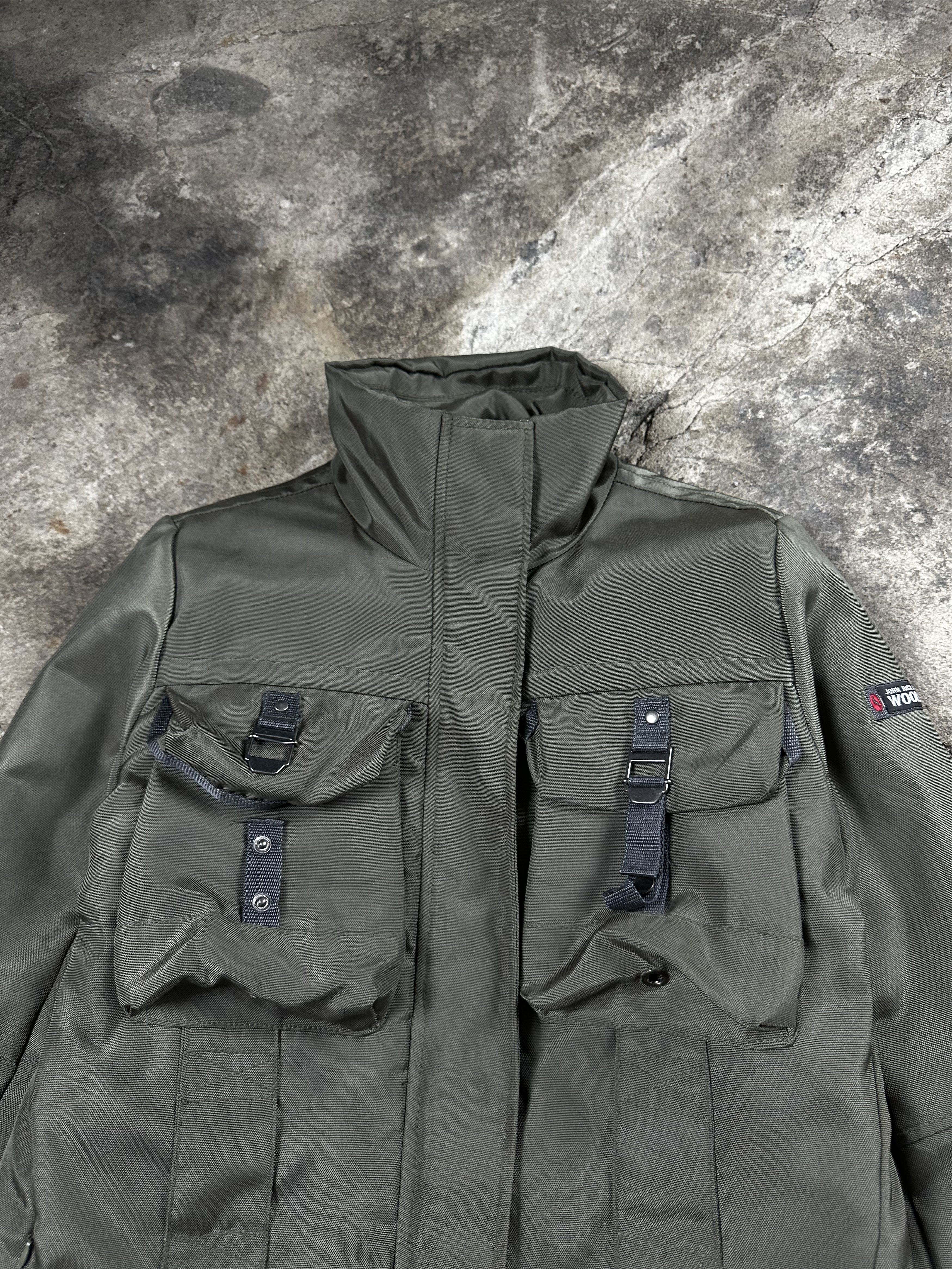 Woolrich Woolen Mills John Rich and Bros Woolrich Nylon Military Jacket Khaki Size US S / EU 44-46 / 1 - 3 Thumbnail