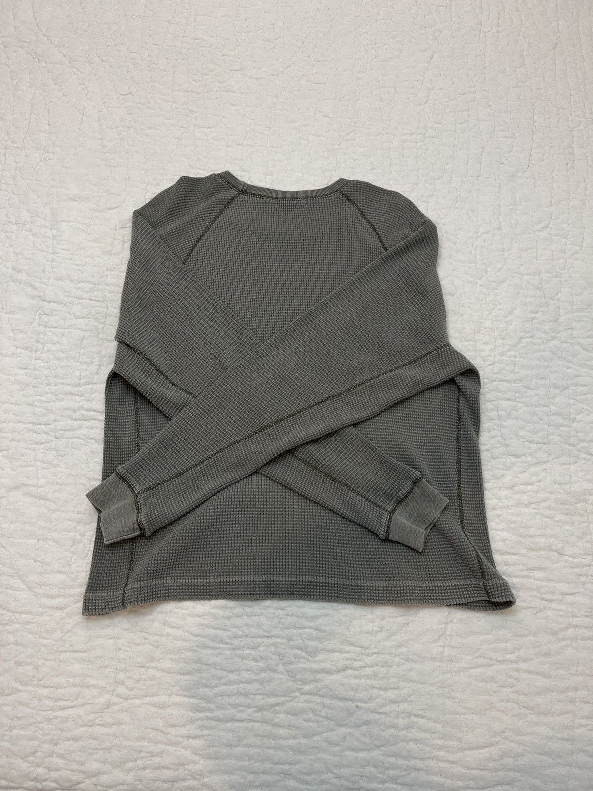 John Elliott Thermal Crew / Washed Olive - Thermal Crew / 1 / Small Size US M / EU 48-50 / 2 - 2 Thumbnail