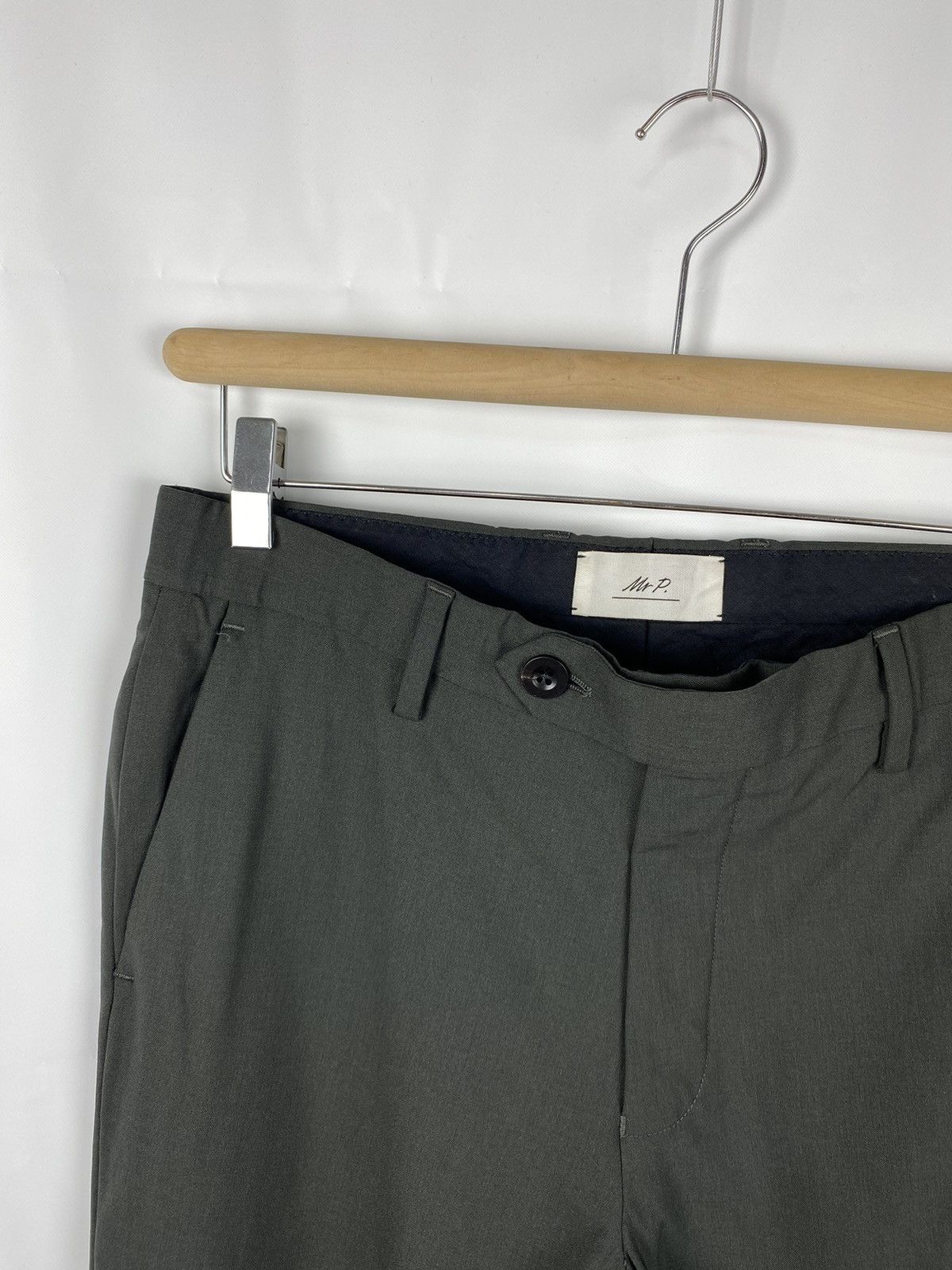 Mr P. Mr. Porter Lana Wool-Elstan Trousers Men size 32 Size US 32 / EU 48 - 2 Thumbnail