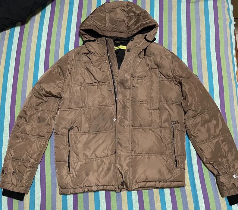 Versace Genuine down jacket at the counter