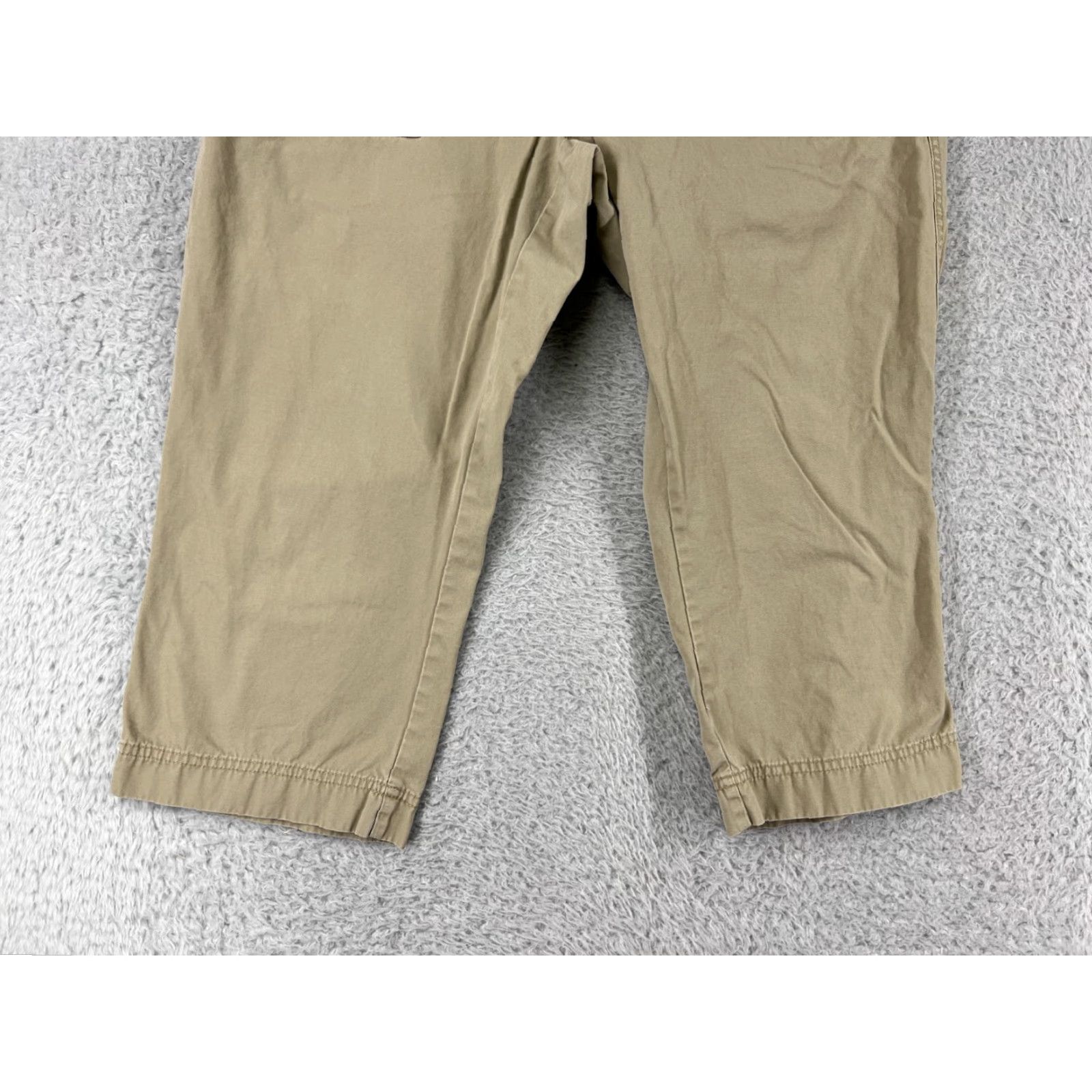Eddie Bauer Woolrich Pants Womens Capri Beig e Khaki 5P Cotton 100% Eddie Bauer Capris Pant s Casual Fall Spring Summer Mens? Size 27" / US 4 / IT 40 - 4 Thumbnail