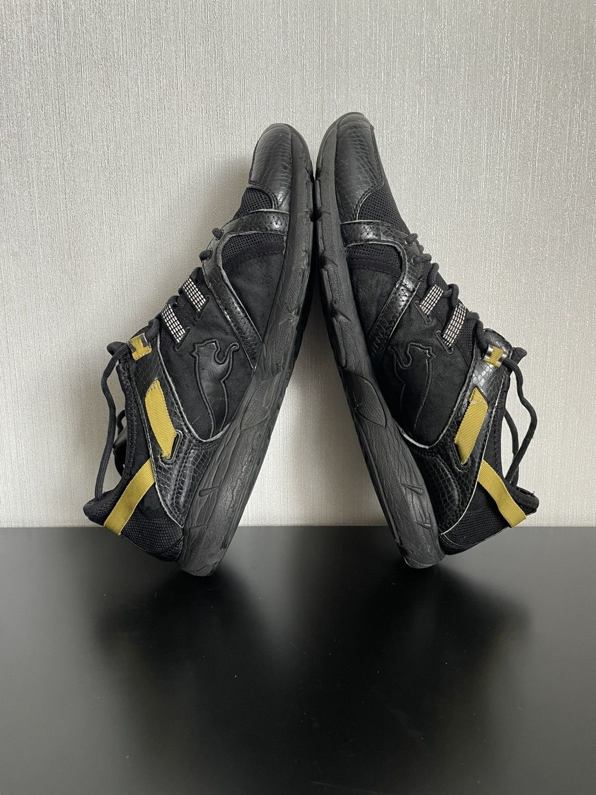 Designer × Puma Y2k Cyber Puma Sneakers Mostro Bandage Balenciaga/Y-3 vibes Size US 11 / EU 44 - 12 Thumbnail