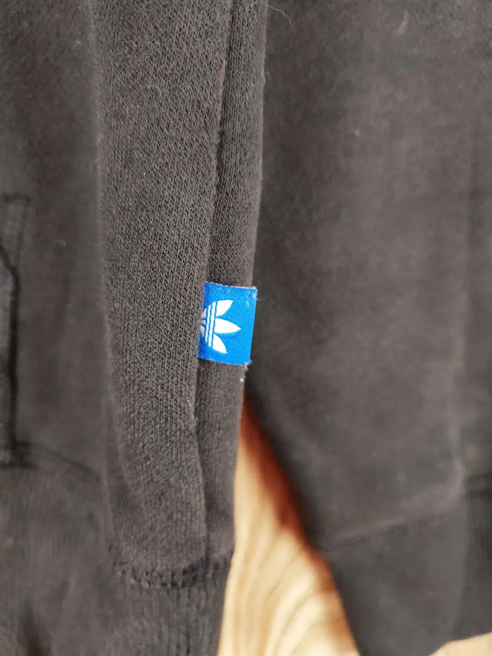 Adidas DL Adidas vintage Black Faded Hoodie Sweatshirts #W252 Size US XS / EU 42 / 0 - 14 Thumbnail