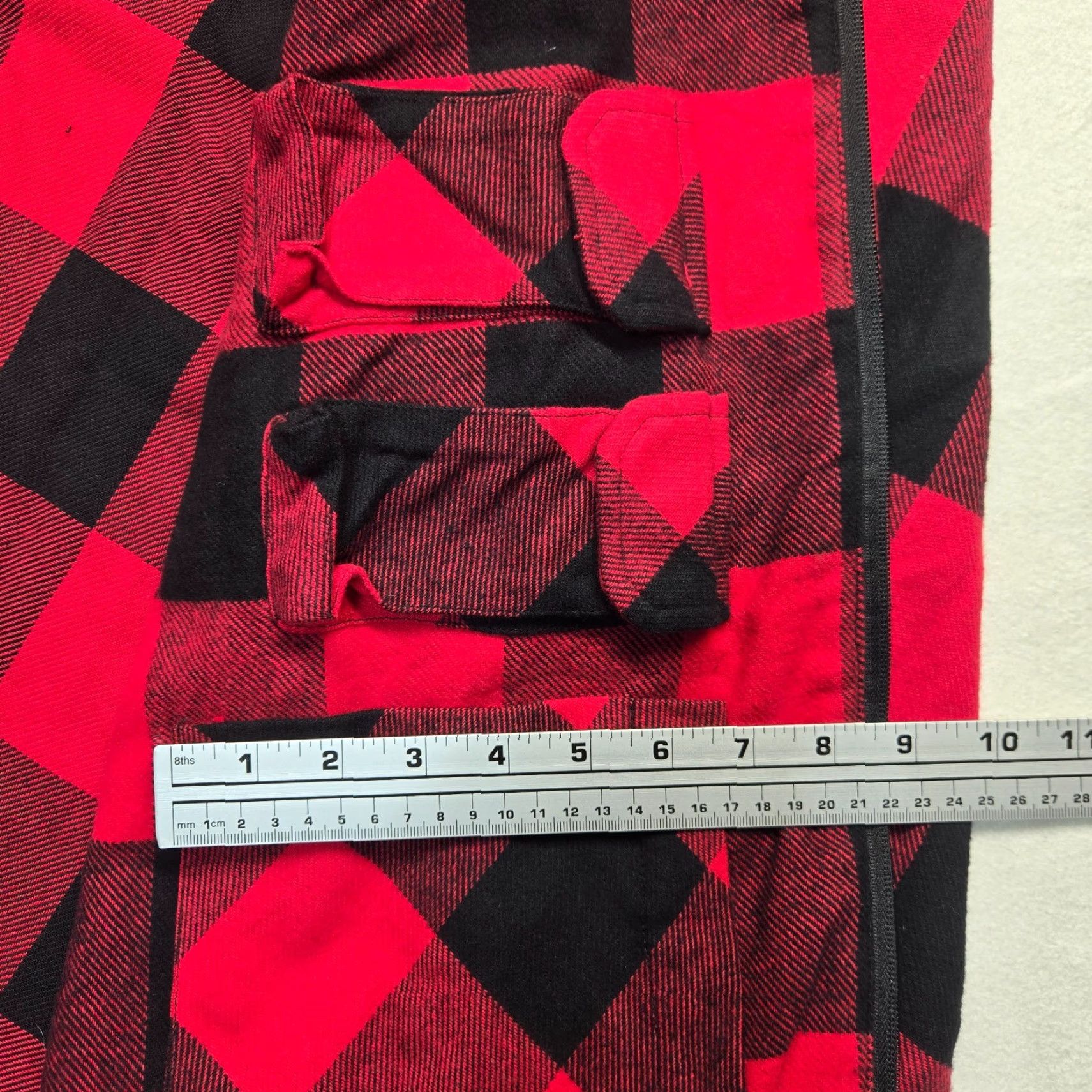 Rothco Rothco Concealed Carry Red Flannel Zip Shirt Buffalo Plaid 2X Big & Tall Jacket Army Pattern Size US XXL / EU 58 / 5 - 7 Thumbnail