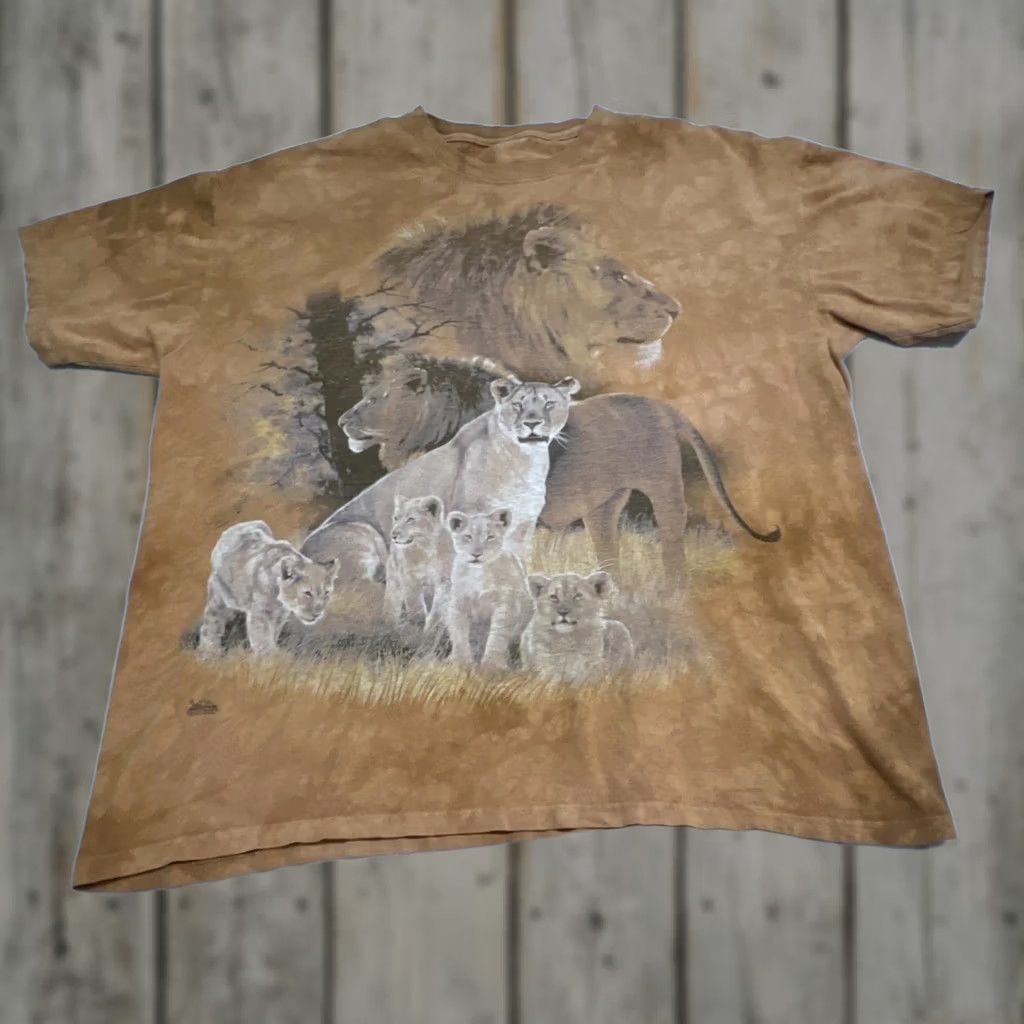 The Mountain The Mountain Lion Shirt XL Size, Lions, Pride Tie Dye Size US XL / EU 56 / 4 - 1 Thumbnail