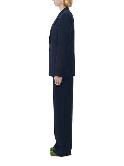 Bottega Veneta o1y0725 Blazer in Midnight Blue Size M / US 6-8 / IT 42-44 - 5 Thumbnail