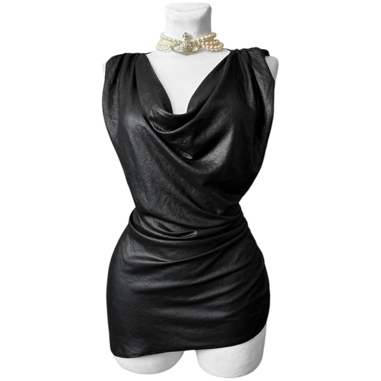Vintage Stunning Avant - Garde draped top/ blouse Size S / US 4 / IT 40 - 1 Thumbnail