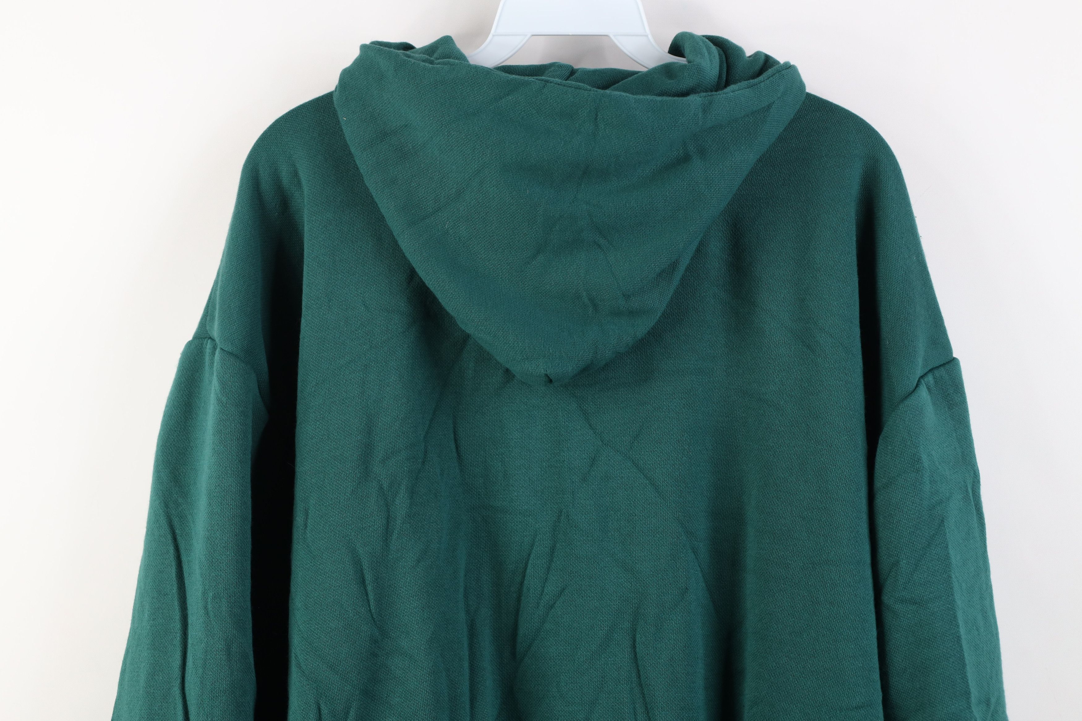 Vintage Vintage 90s Seeds Thermal Lined Full Zip Hoodie Green USA Size US XL / EU 56 / 4 - 12 Thumbnail