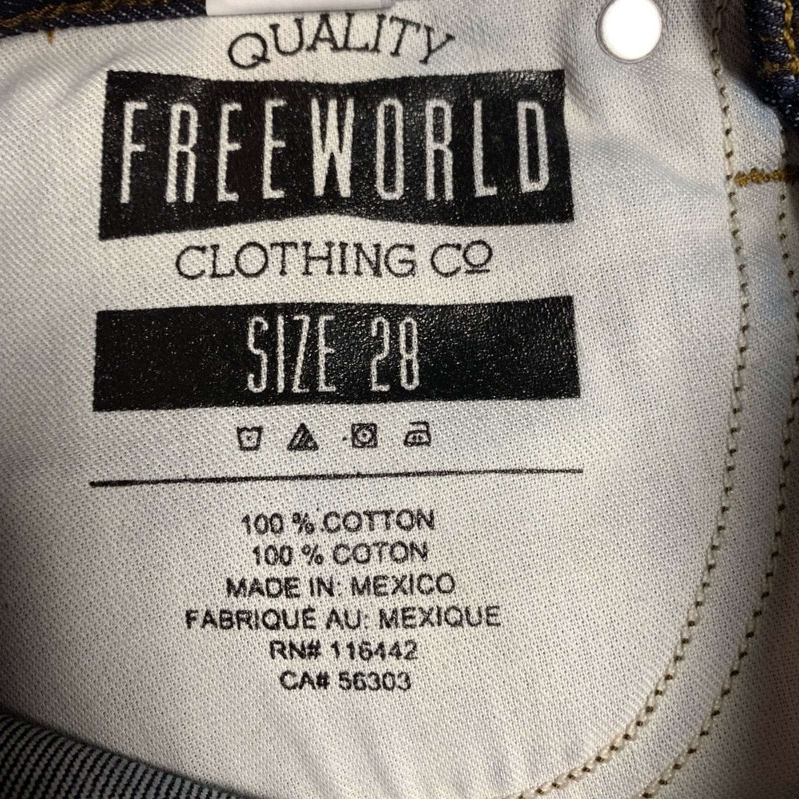 Freeworld Freeworld Messenger Skinny Jeans Distressed Size 28 Size US 28 / EU 44 - 2 Thumbnail