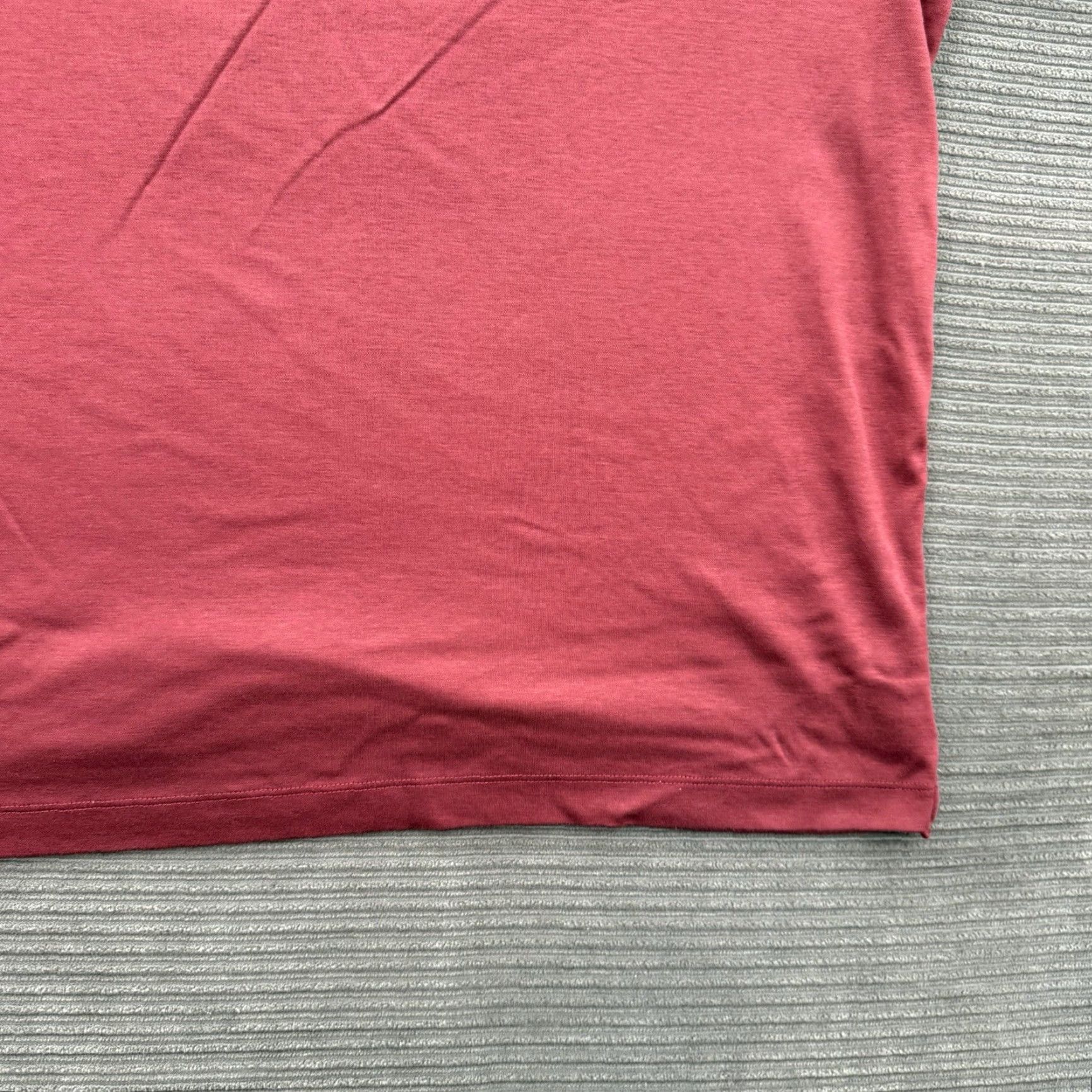 UNTUCKit UNTUCKit Polo Shirt Men XL Red Cotton Performance Long Sleeve Golf Golfing Shirt Size US XL / EU 56 / 4 - 7 Thumbnail