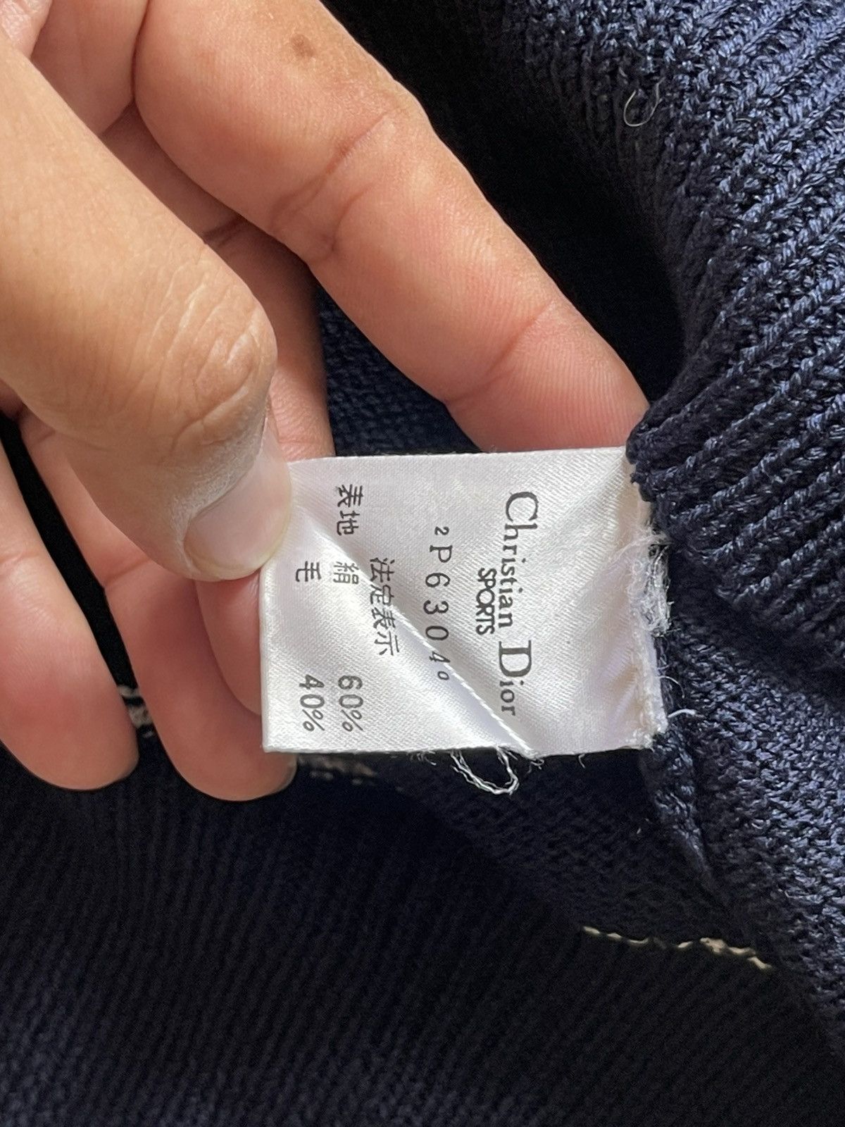 Dior Christian Dior Beanie Embroidered Knit Size US M / EU 48-50 / 2 - 11 Thumbnail