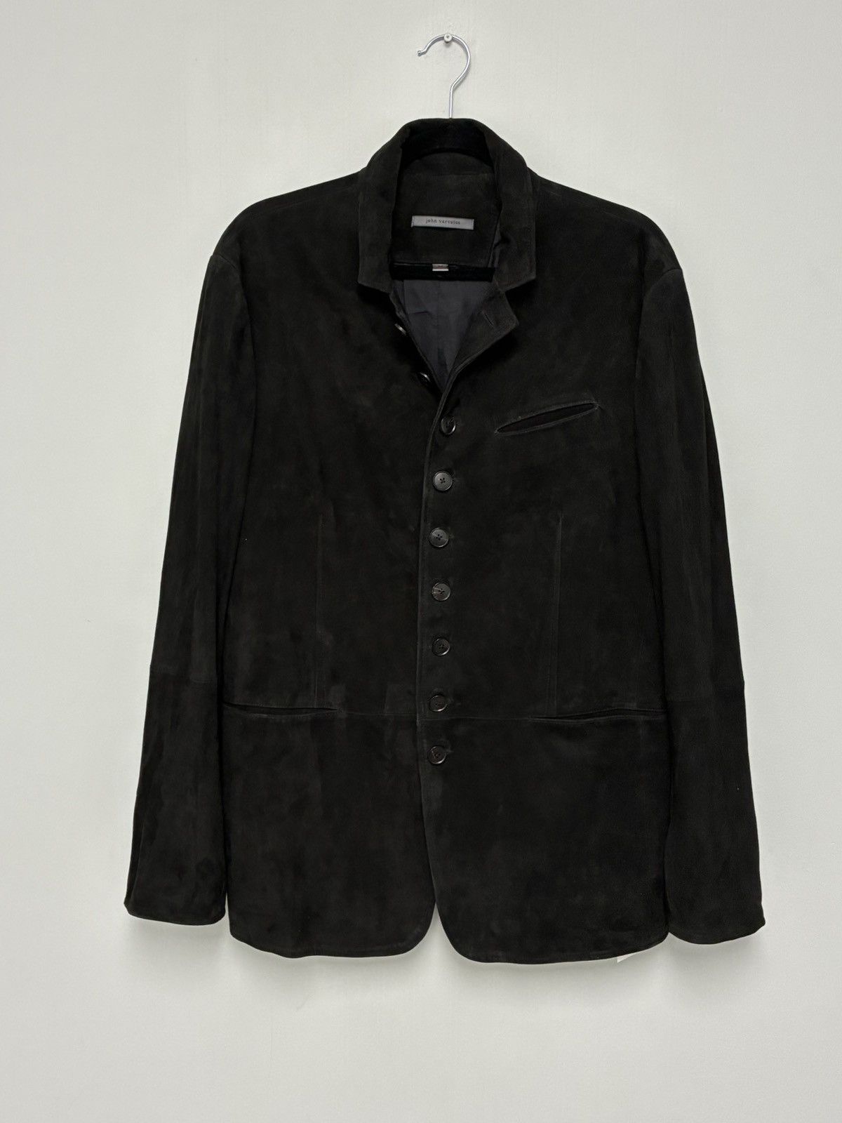 John Varvatos $2298 Woodward Multibutton Suede Jacket EU 52 USA 42 Size US L / EU 52-54 / 3 - 9 Thumbnail