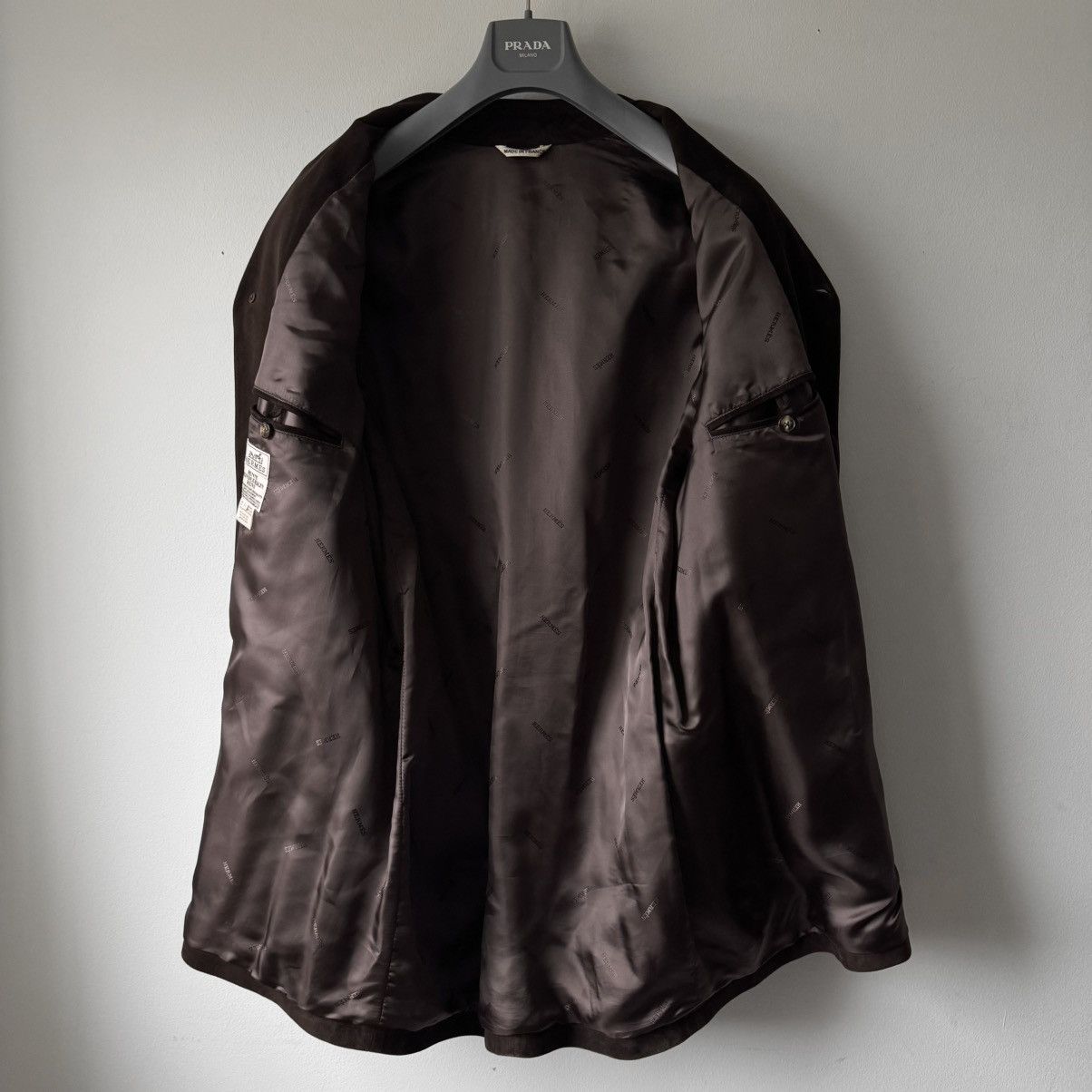 Hermes Hermes 2000's Brown Suede Deer Leather Short Coat Size US L / EU 52-54 / 3 - 9 Thumbnail