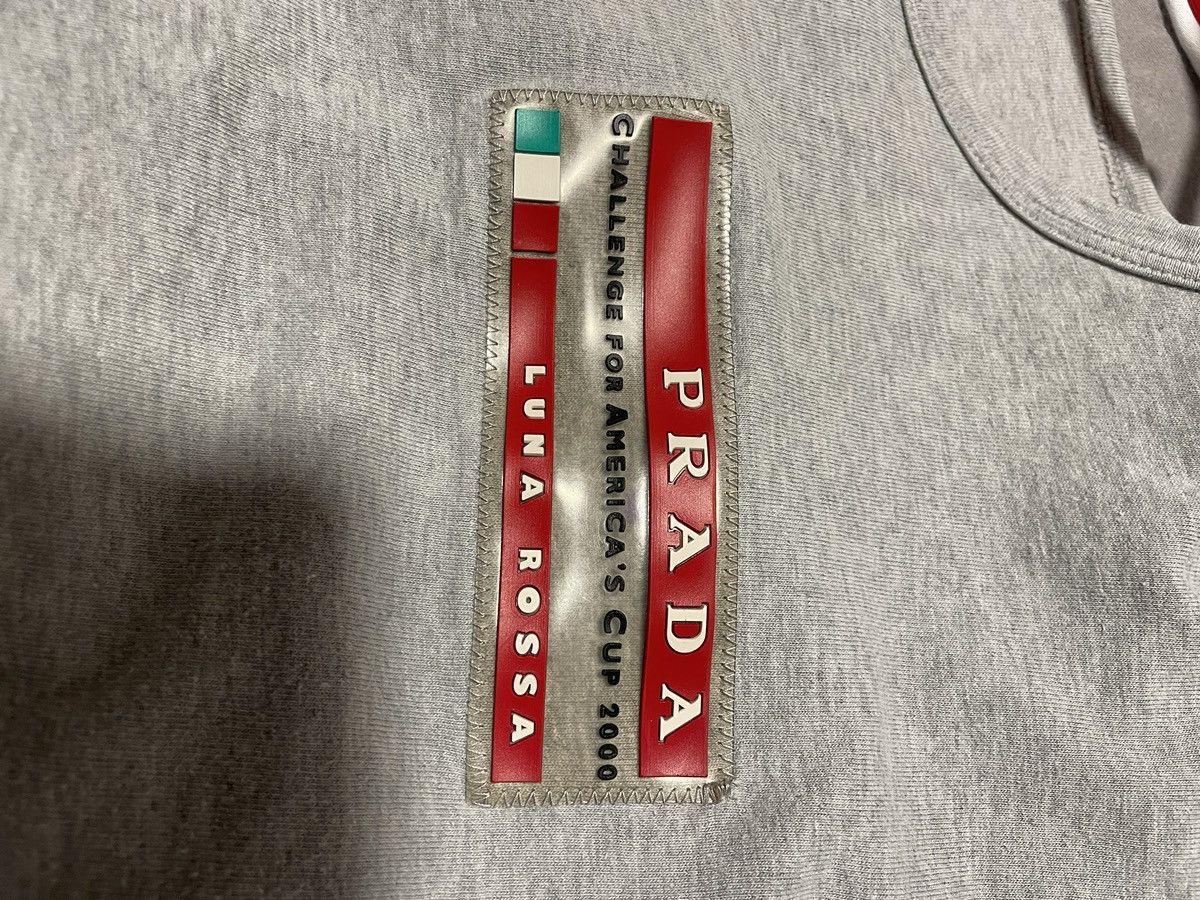 Prada Prada Luna Rossa T shirt Size US L / EU 52-54 / 3 - 3 Thumbnail