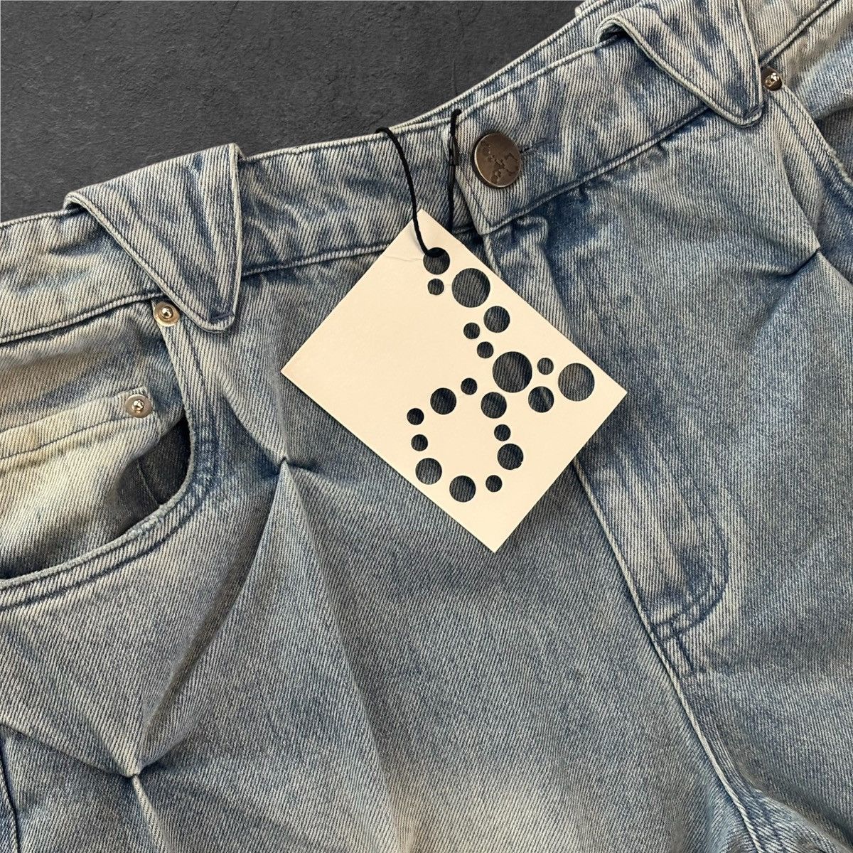 Bad Son BAD SON NEW DENIM FROST PANTS SIZE M Size US 34 / EU 50 - 7 Thumbnail