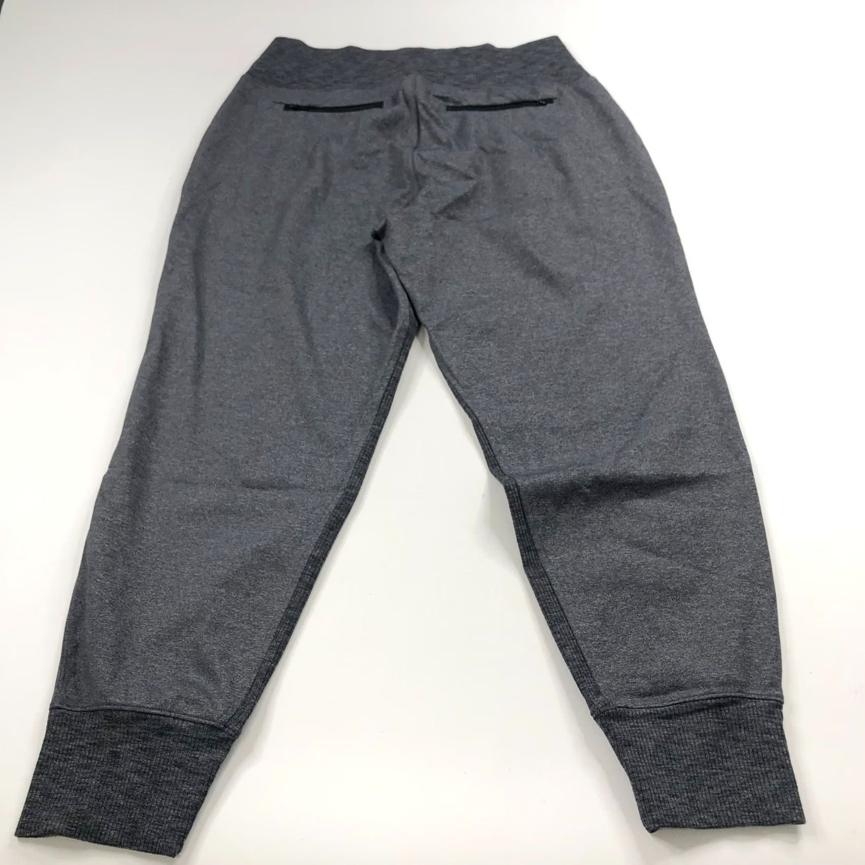 Athleta Athleta Jogger Pants Gray Womens LG 32W 27L High Rise Tapered Stretch Activewear 597888 Size 36" / US 14 / IT 50 - 2 Thumbnail