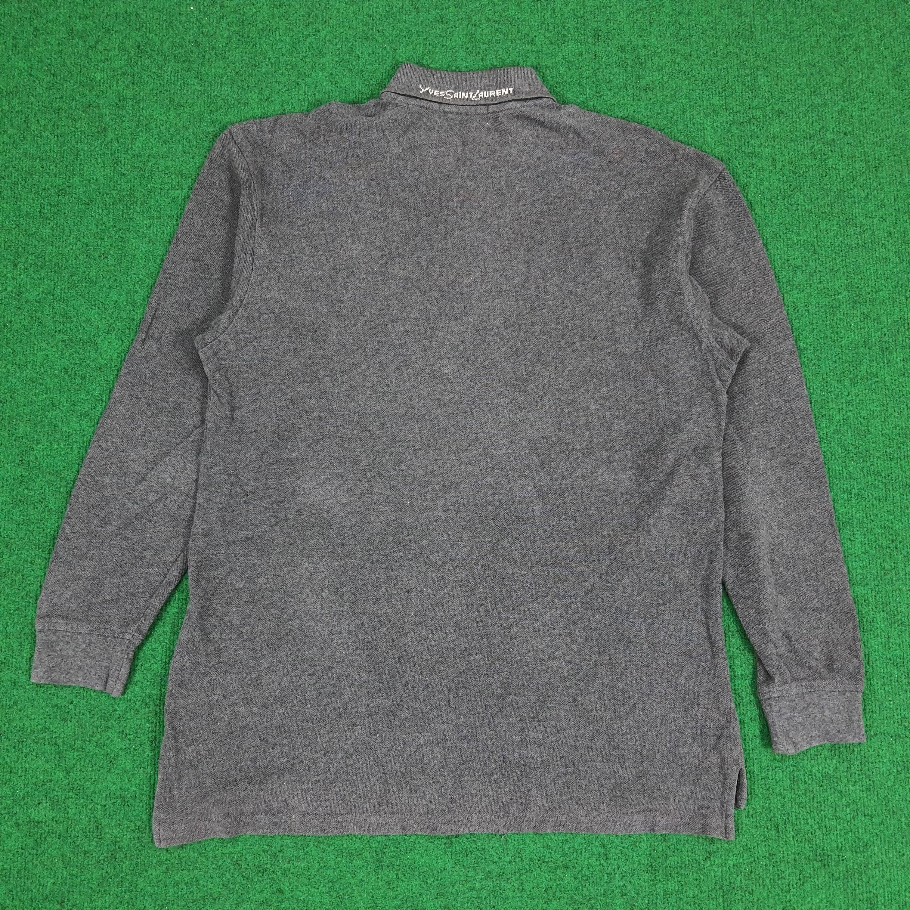 Vintage × Yves Saint Laurent Vintage Yves Saint Laurent YSL Pocket Polo Shirt Size US M / EU 48-50 / 2 - 3 Thumbnail