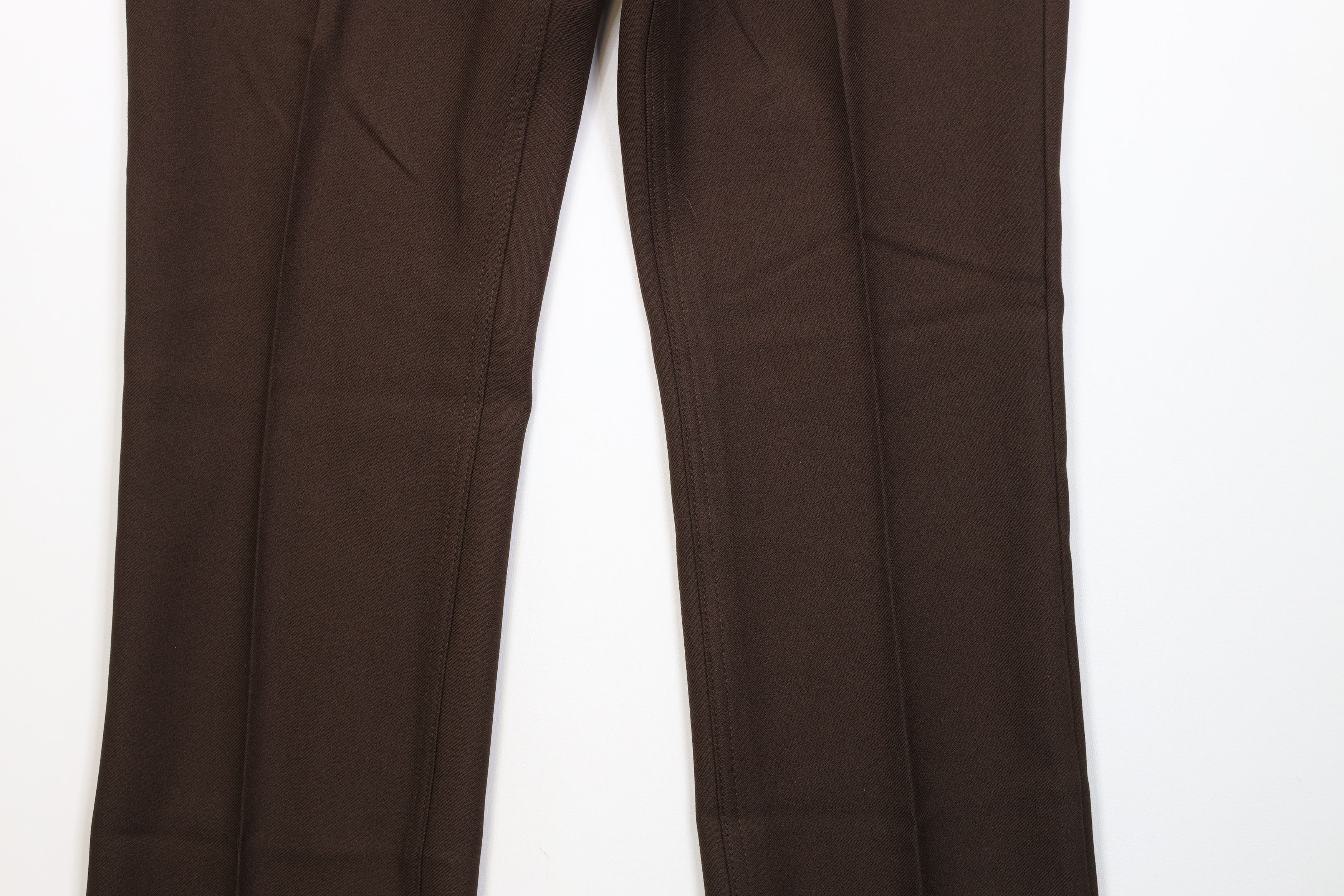 Wrangler Vintage 90s Wrangler Wide Leg Western Chino Pants Brown Size US 38 / EU 54 - 4 Thumbnail