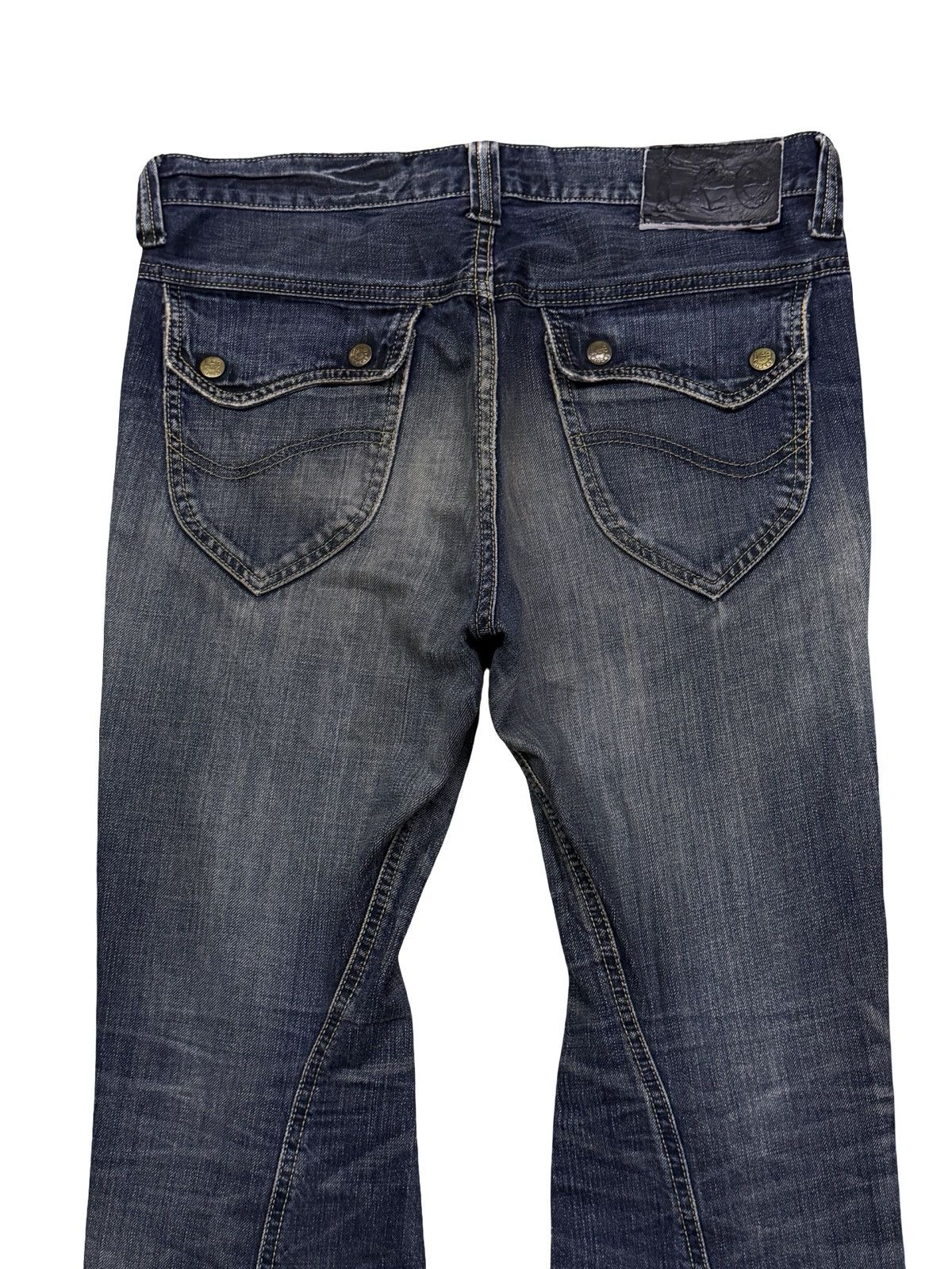 Lee Vintage Lee Riders Japan Bootcut Flare Denim Y2K | W32 Size US 32 / EU 48 - 5 Thumbnail