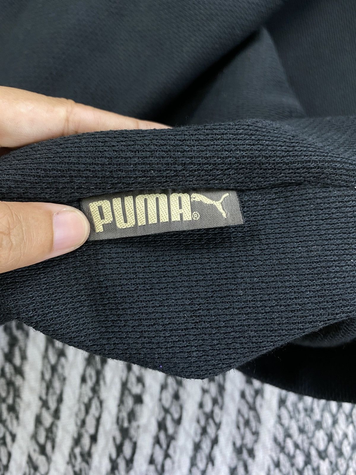 Puma Vintage Puma Center Logo Half Zipper Sweatshirt Size US L / EU 52-54 / 3 - 8 Thumbnail