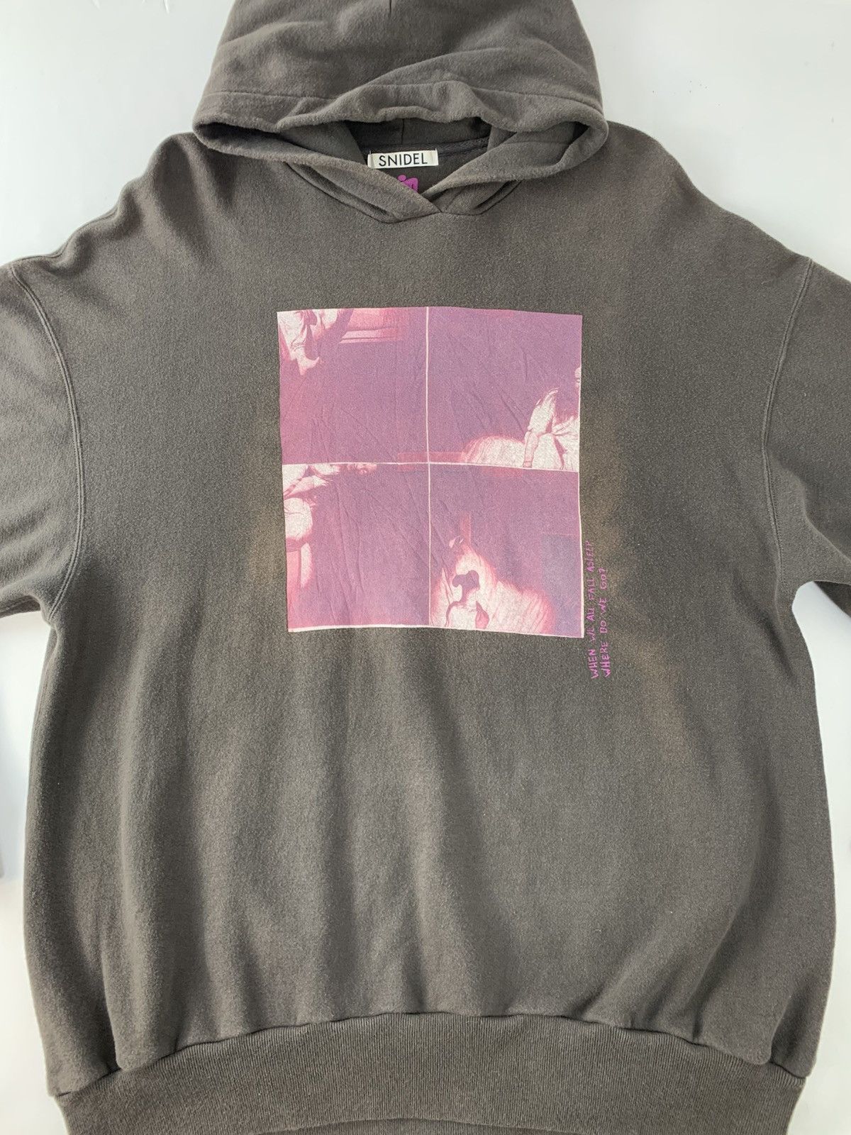 Billie Eilish Snidel x Billie Eilish Box Logo Album Hooded Sweatshirt Size L / US 10 / IT 46 - 3 Thumbnail