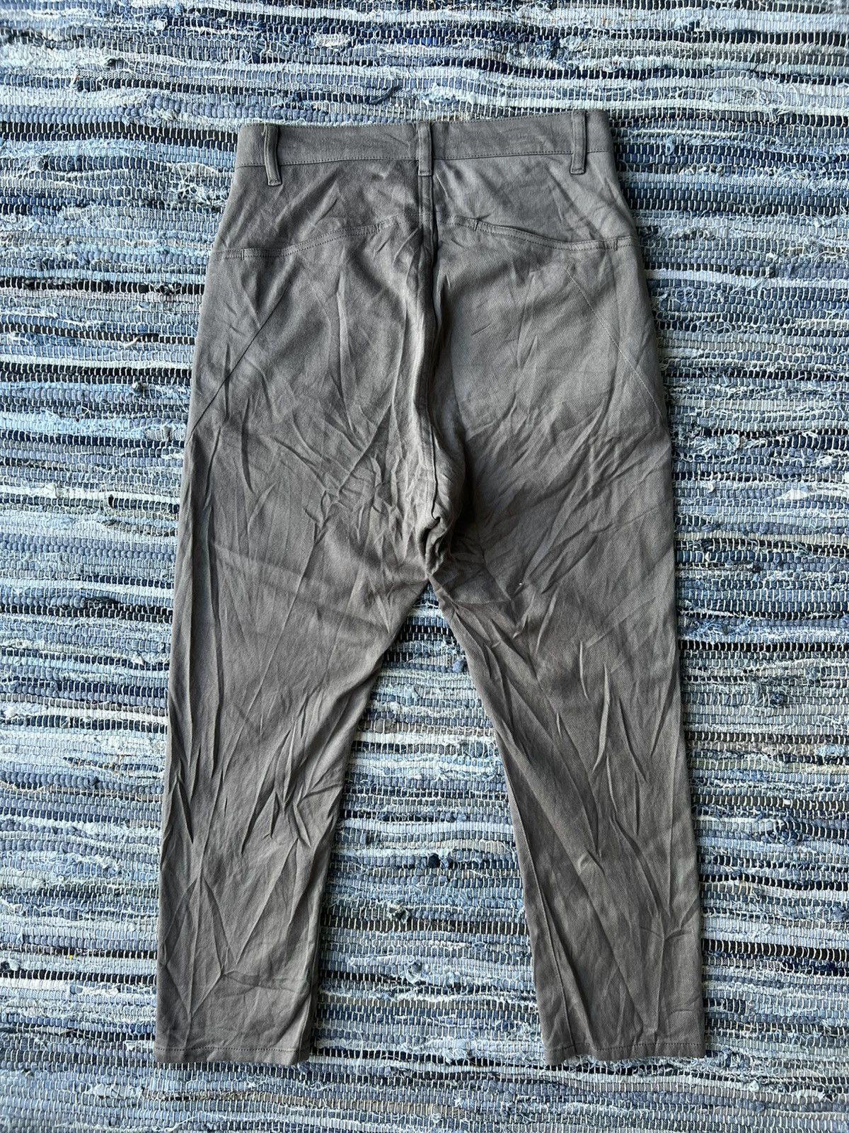 Kazuyuki Kumagai Attachment Kazuyuki Kumagai Attachment Drop Crotch J-Cut Moleskin Pants Size US 30 / EU 46 - 2 Thumbnail