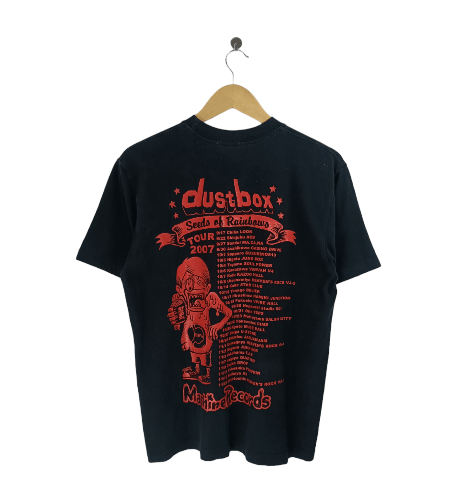 Band Tees VINTAGE '07 DUSTBOX JAPAN TOUR PUNK ROCK HAWAIIAN6 LOCOFRANK Size US M / EU 48-50 / 2 - 2 Thumbnail