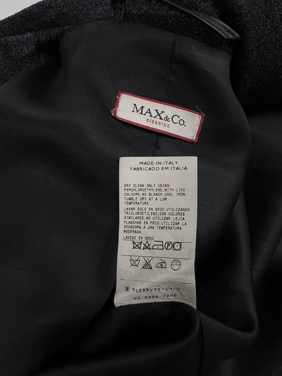 Max Mara Rare Max&Co Classics Wool Rabbit Silk Italy Oversize Beaver Winter Coat Jacket Trench Size M / US 6-8 / IT 42-44 - 15 Thumbnail