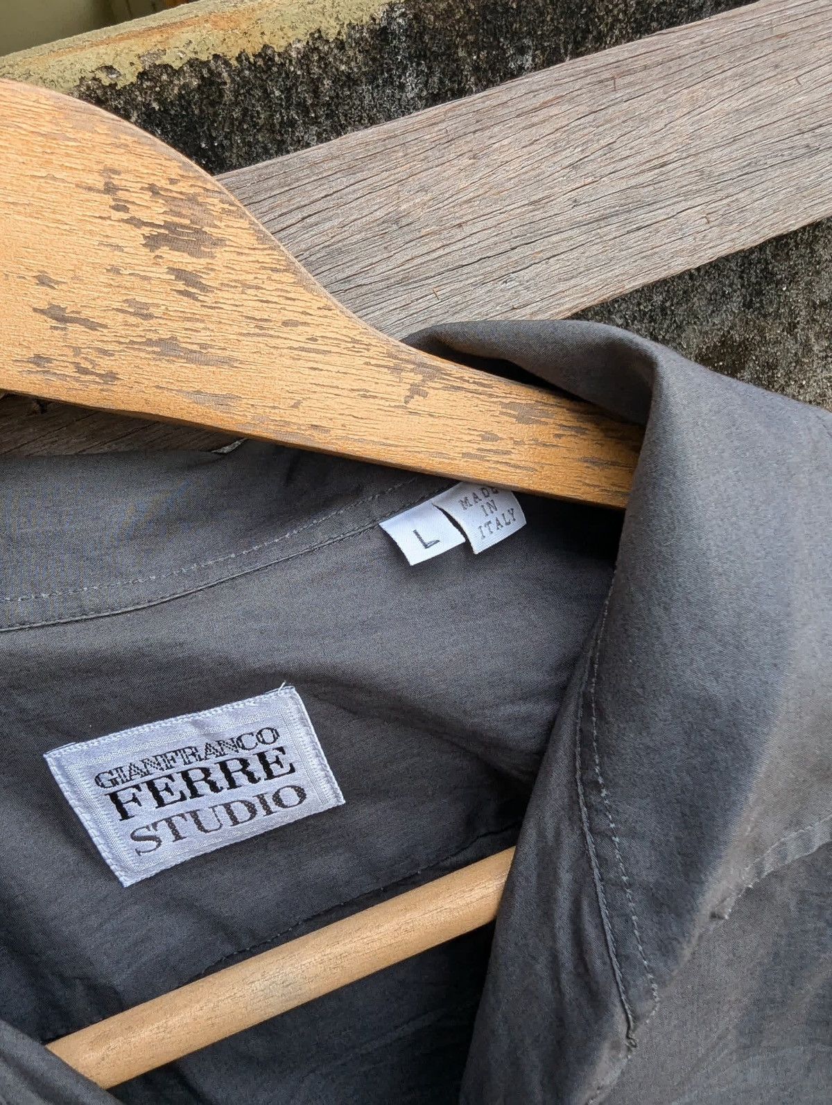 Ferre × Gianfranco Ferre Gianfranco Ferre Studio Shirt Button Up Size US L / EU 52-54 / 3 - 4 Thumbnail