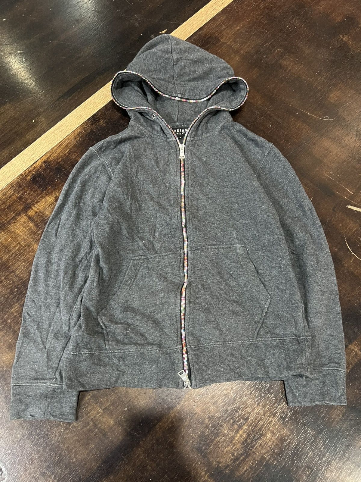 Beams Japan BEAMS Heart Zip-Up Hoodie Size US M / EU 48-50 / 2 - 2 Thumbnail
